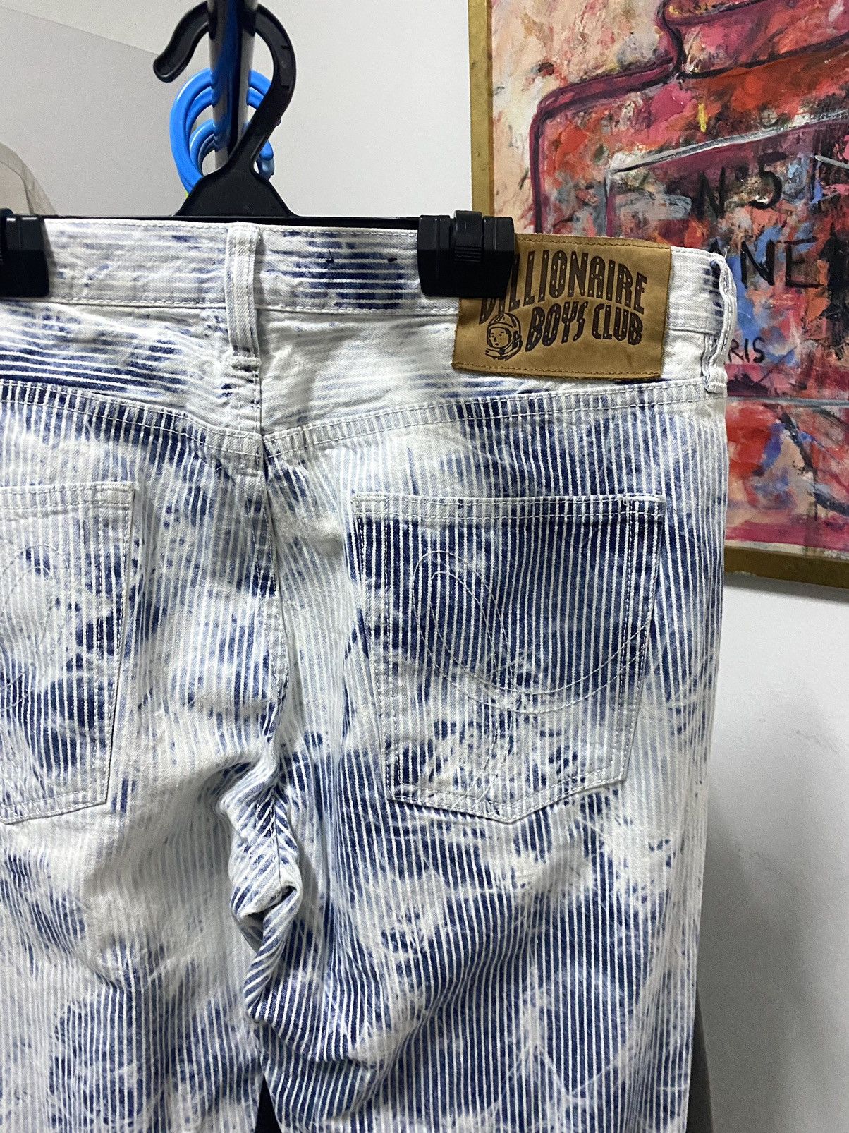 Billionaire Boys Club Billionaire Boys Club Hickory Bleach stripe pants Size US 34 / EU 50 - 10 Thumbnail
