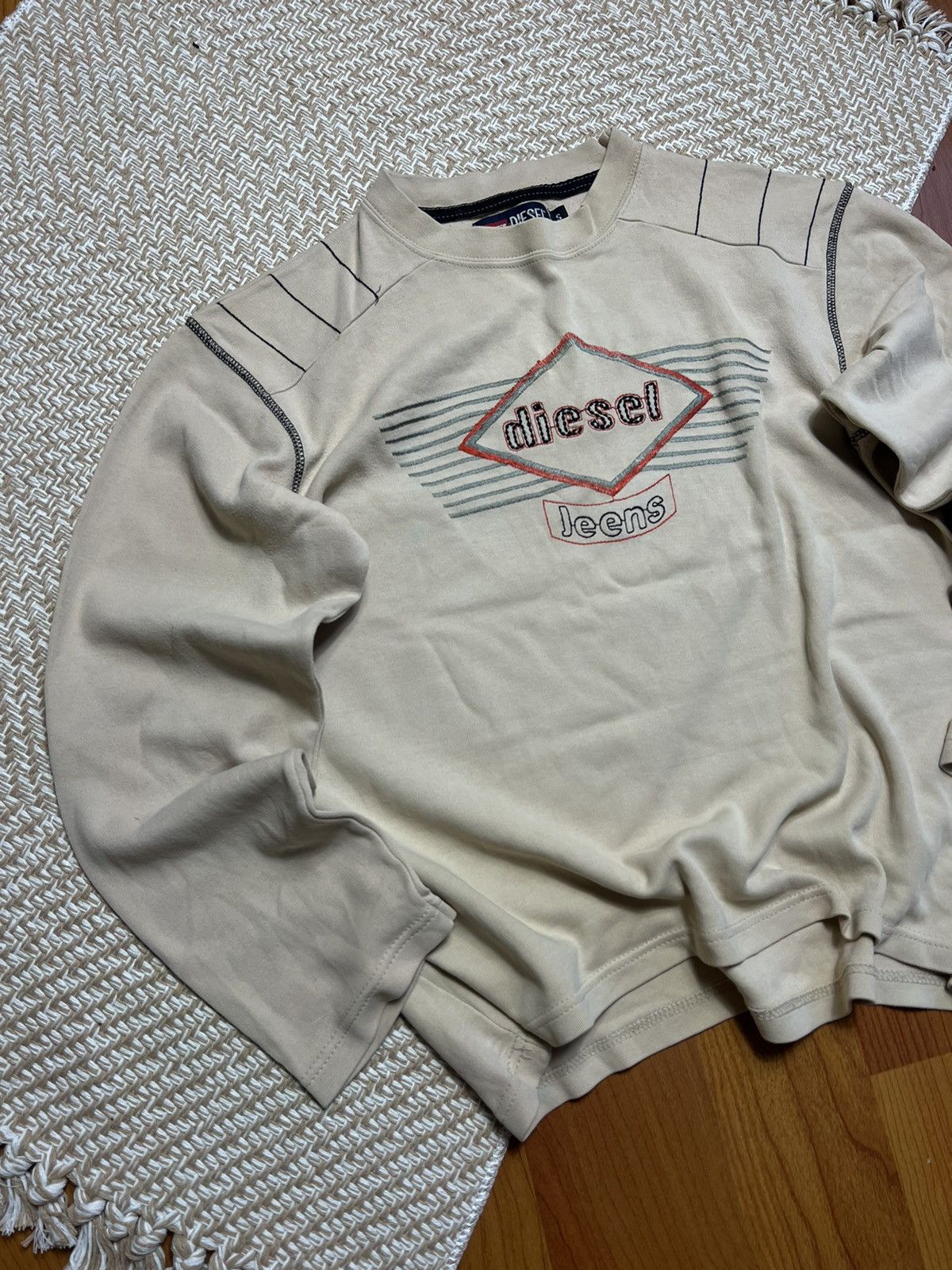 Diesel × Japanese Brand × Vintage Diesel Avan Garde vintage big logo long sleeve Size US S / EU 44-46 / 1 - 2 Thumbnail