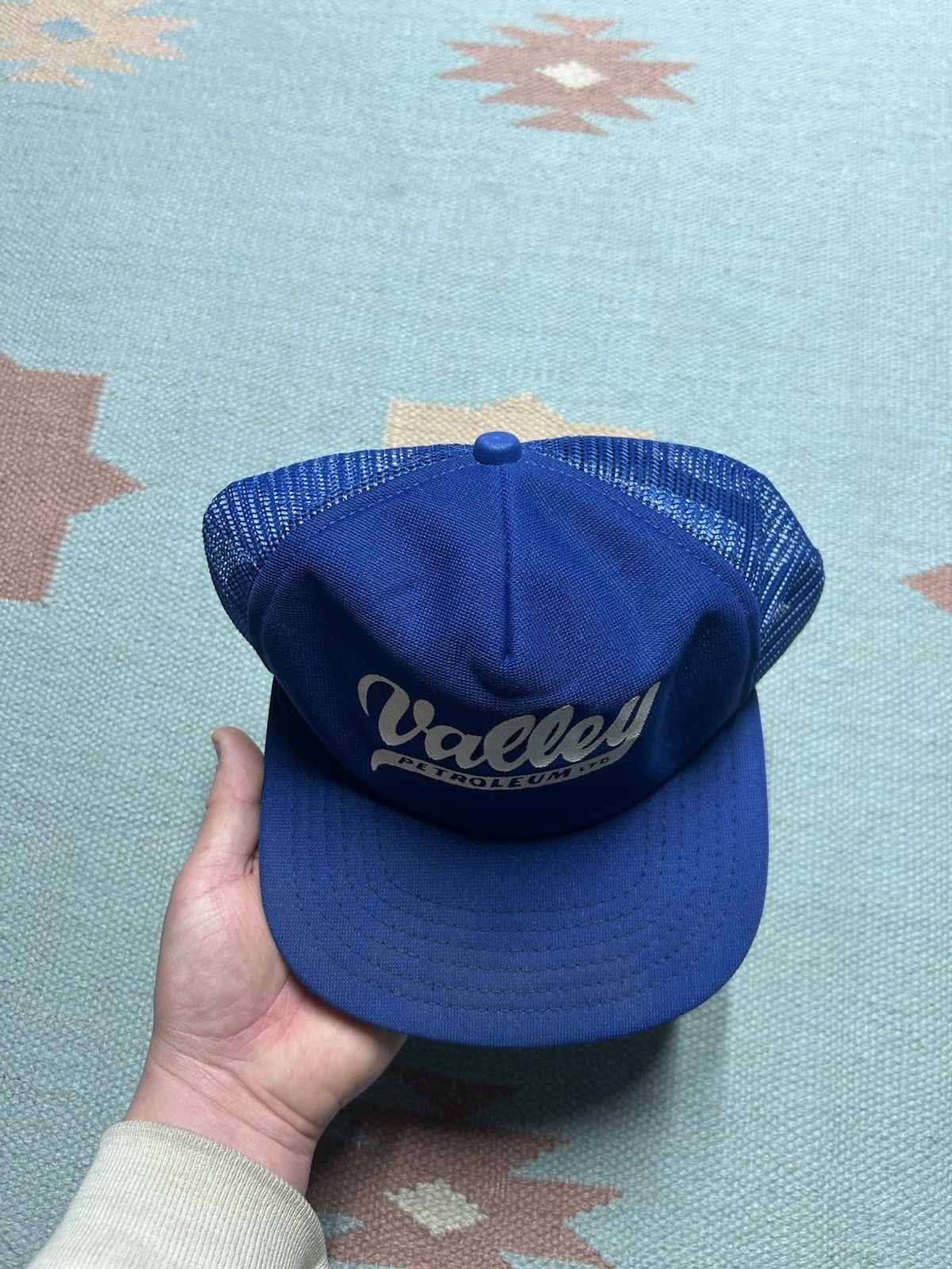 Vintage Vtg 80s trucker hat Valley Petroleum Michigan new era USA Size ONE SIZE - 3 Thumbnail