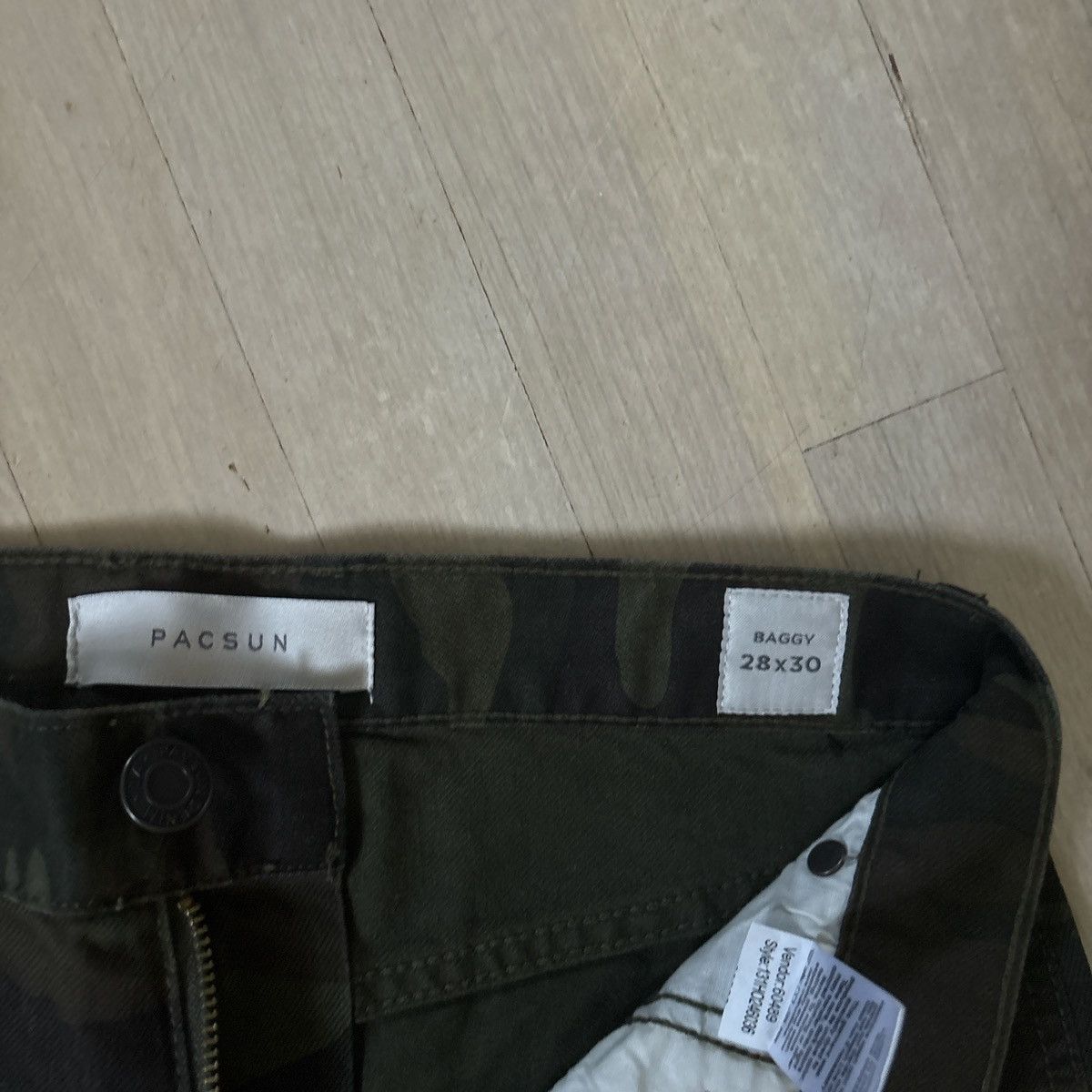 Pacsun Baggy Camo Jeans Size US 28 / EU 44 - 2 Thumbnail