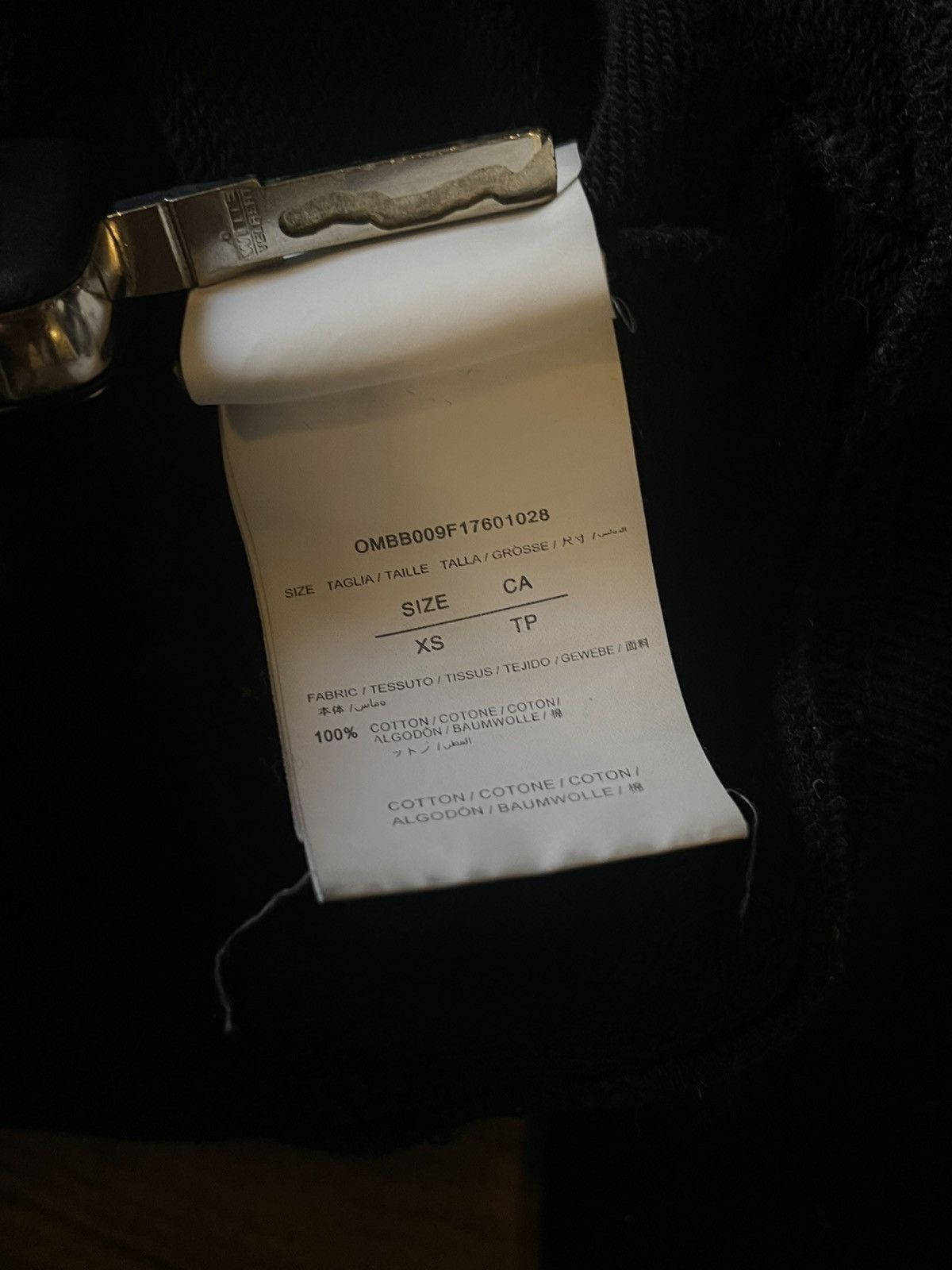 Off-White Off-White Virgil Abloh Ripped Arrows Logo Sweatshirt Size US XS / EU 42 / 0 - 7 Thumbnail