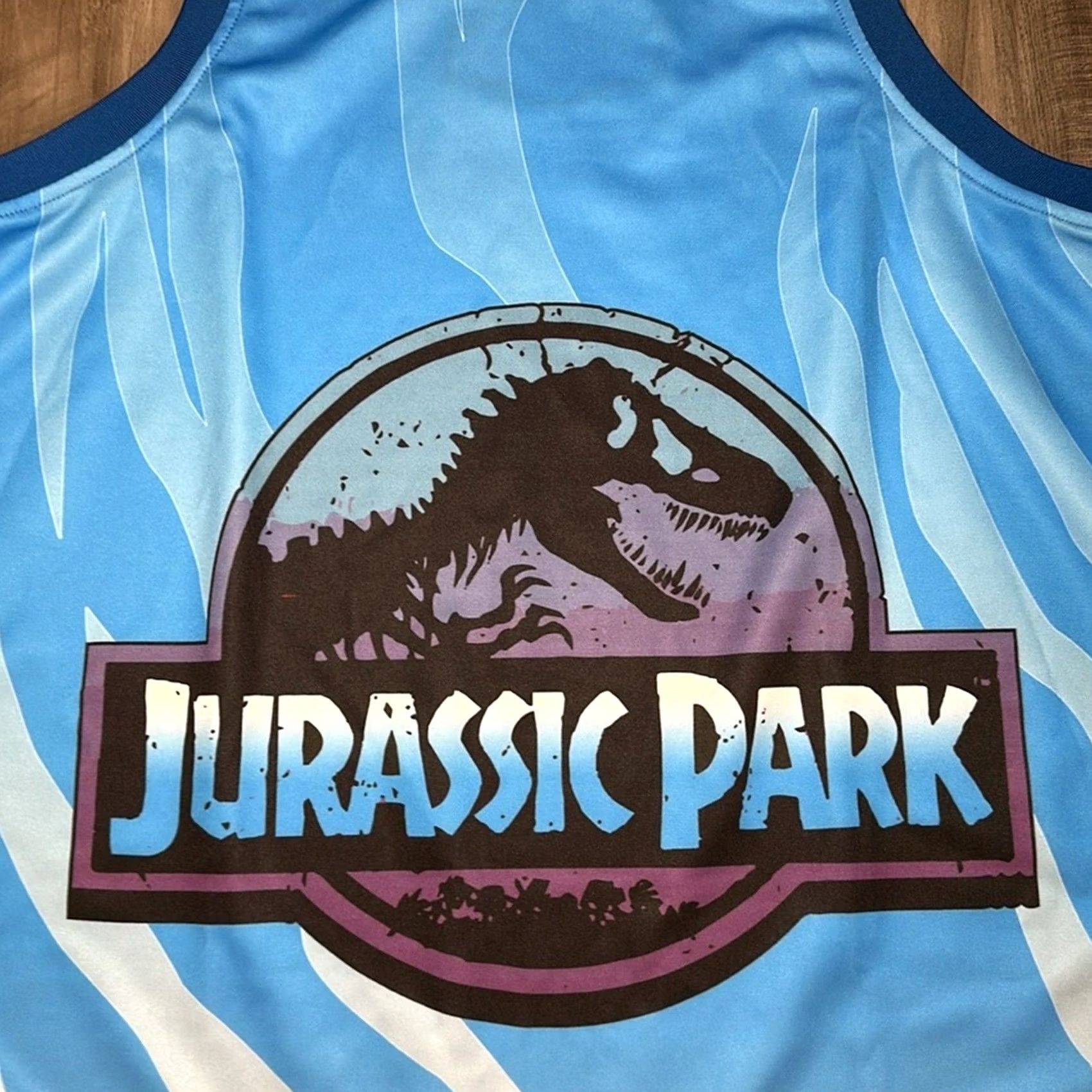 Vintage Headgear Classics Jurassic Park The Lost World 1997 Jersey Tank 2XL Mens Blue NWT Size US XXL / EU 58 / 5 - 5 Thumbnail