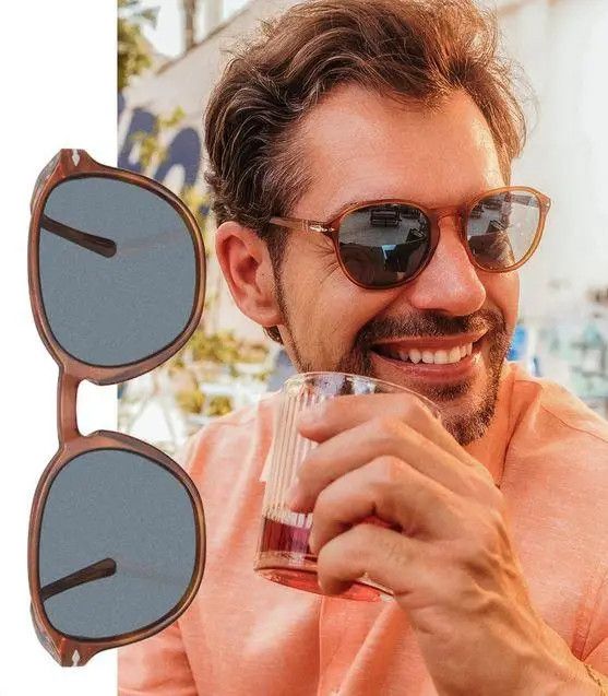 Persol Persol 3343-S 96/56 Terra di Sienna Sunglasses Size ONE SIZE - 6 Thumbnail