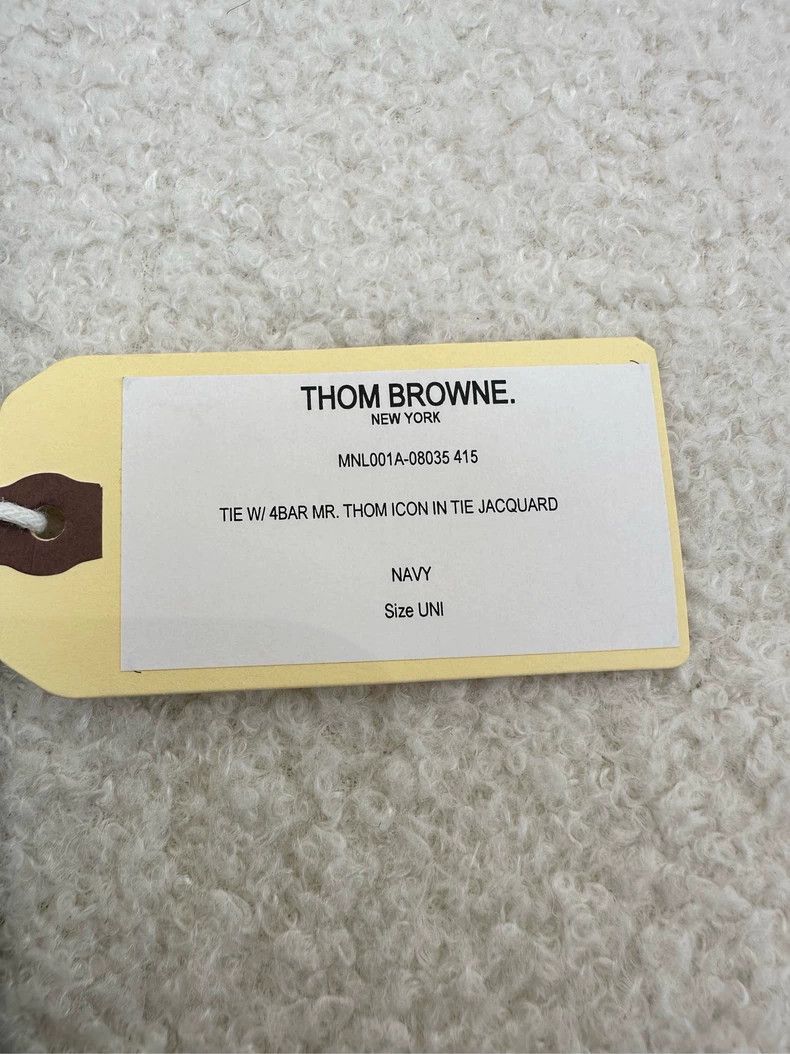 Thom Browne Thom Browne Blue Santa Claus Tie Size ONE SIZE - 6 Thumbnail
