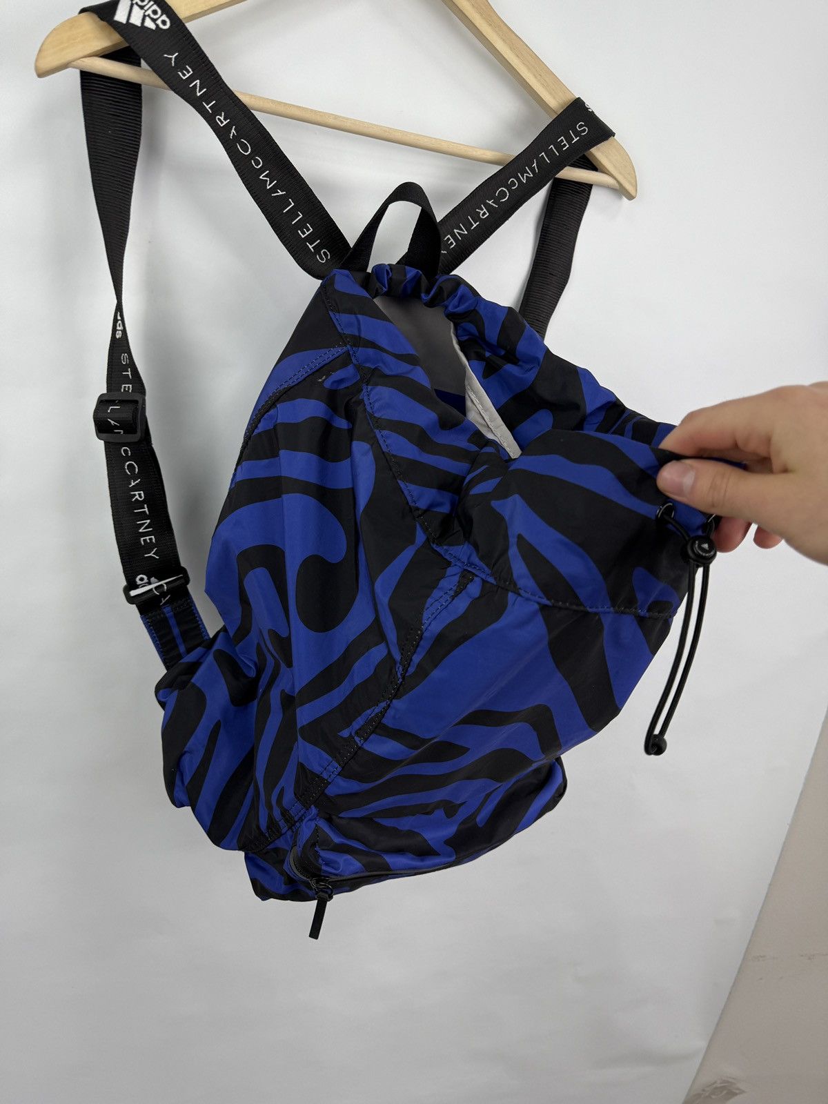 Adidas × Stella McCartney 🇺🇸 Y2K Adidas Stella McCartney Bagpack Rare Retro Hype Size ONE SIZE - 11 Thumbnail