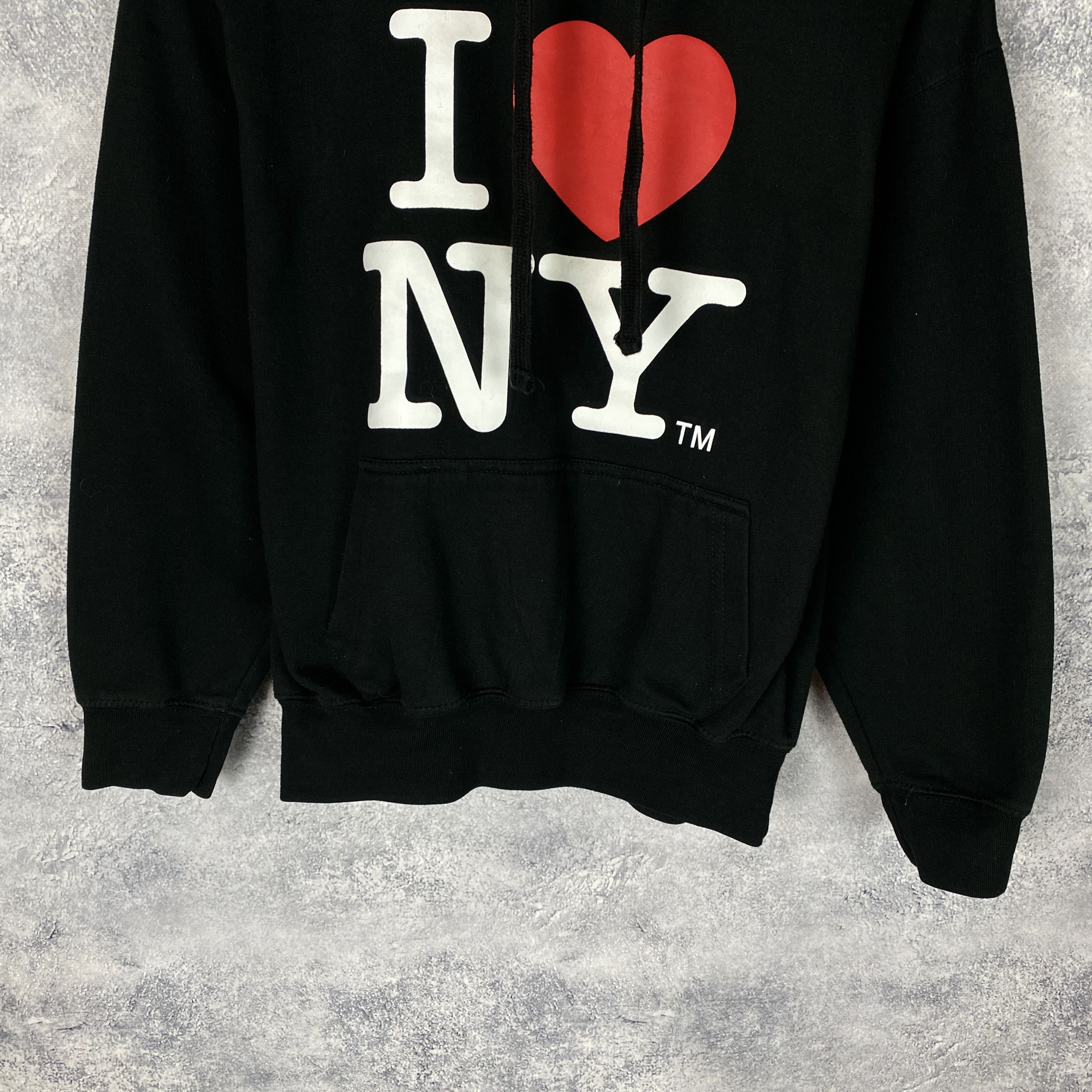 I Love NY I Love NY Hoodie Men's Size S Black Long Sleeve Size US S / EU 44-46 / 1 - 3 Thumbnail