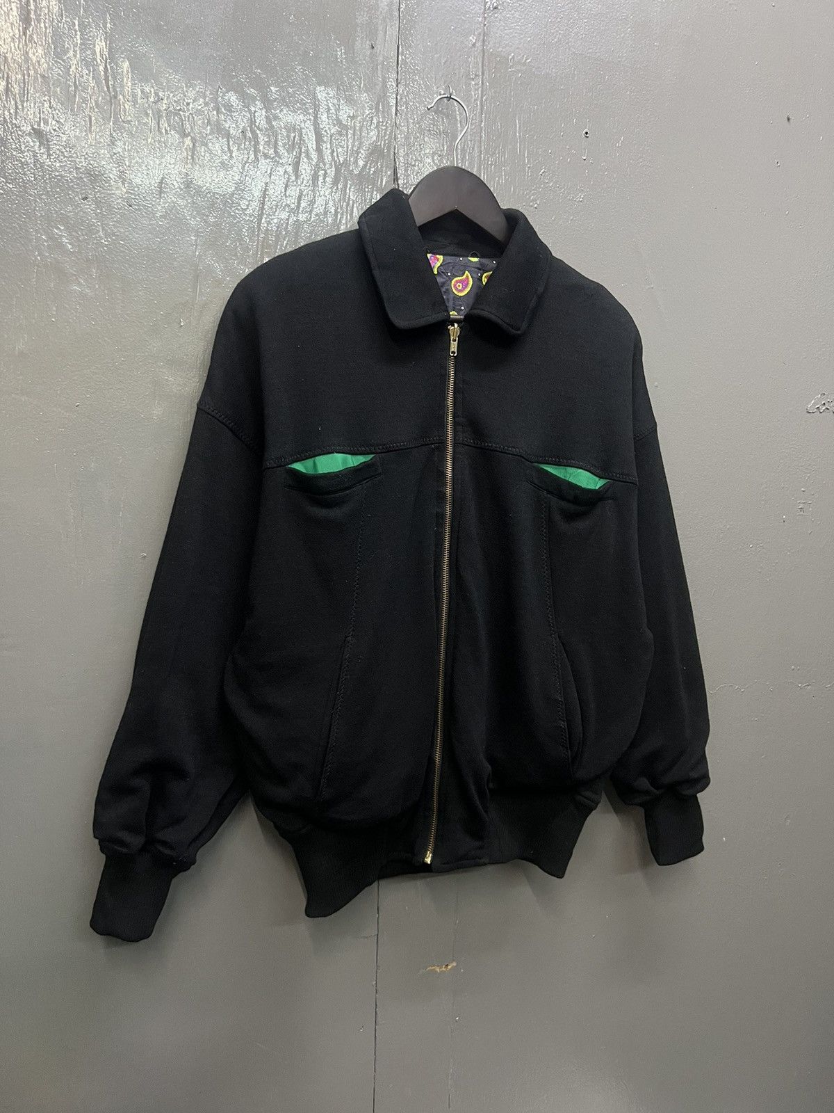 Japanese Brand Donna Uno Bomber Style Jacket Size US L / EU 52-54 / 3 - 3 Thumbnail