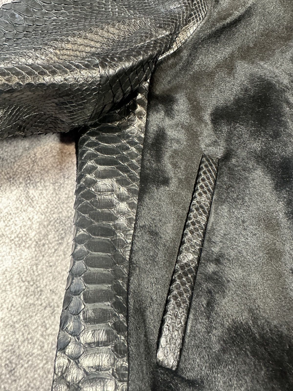 Zilli Vintage Zilli Real Python Leather Luxury Style Bomber 50 US Size US M / EU 48-50 / 2 - 4 Thumbnail
