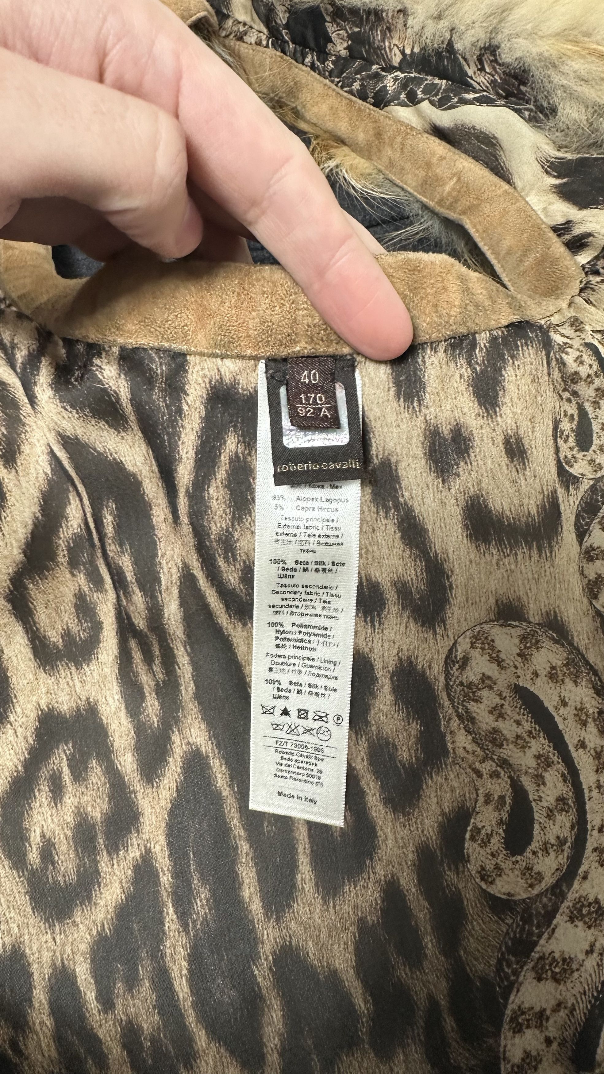 Roberto Cavalli Roberto Cavalli Women's Alopex Lagopus Fur Vest Size 40 Size S / US 4 / IT 40 - 15 Thumbnail
