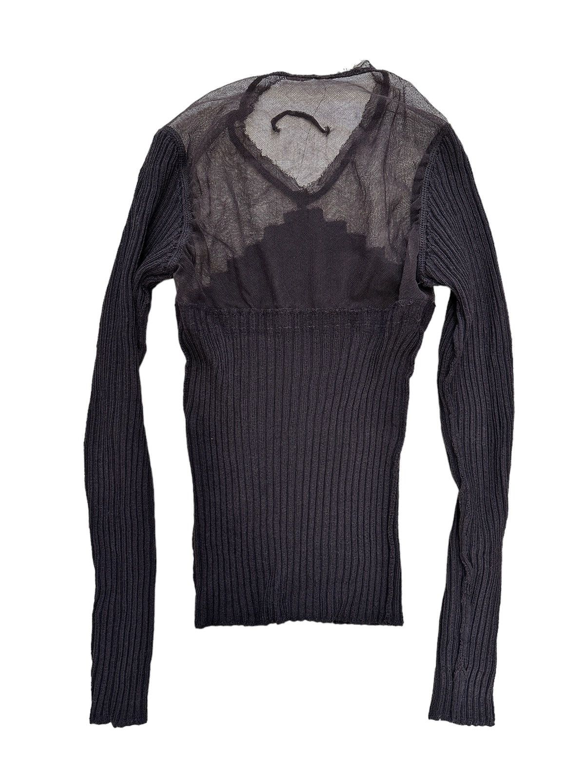 Jean Paul Gaultier Jpg vintage 1994 sweater mesh Size S / US 4 / IT 40 - 2 Thumbnail