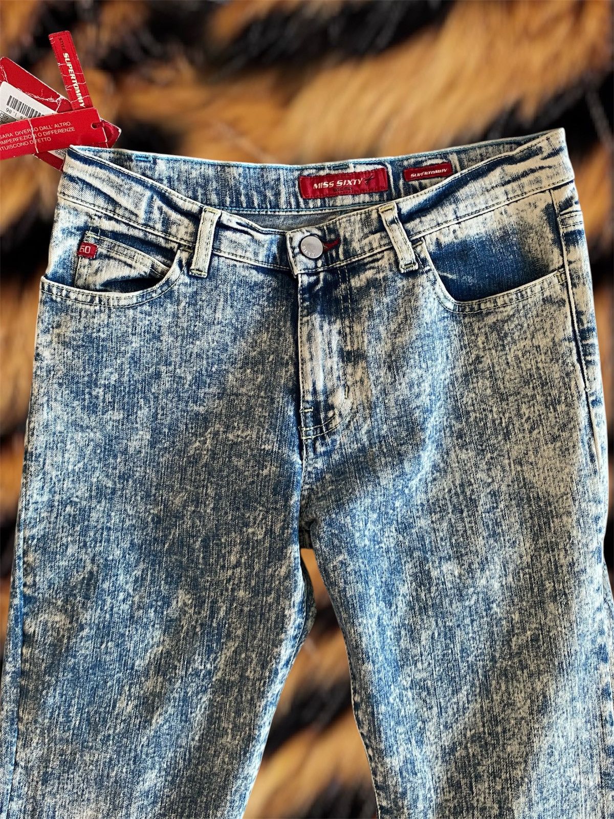 Miss Sixty Miss Sixty Vintage Flared Jeans – Y2K Icon – BNWT Size 25" / US 0 / IT 36 - 7 Thumbnail