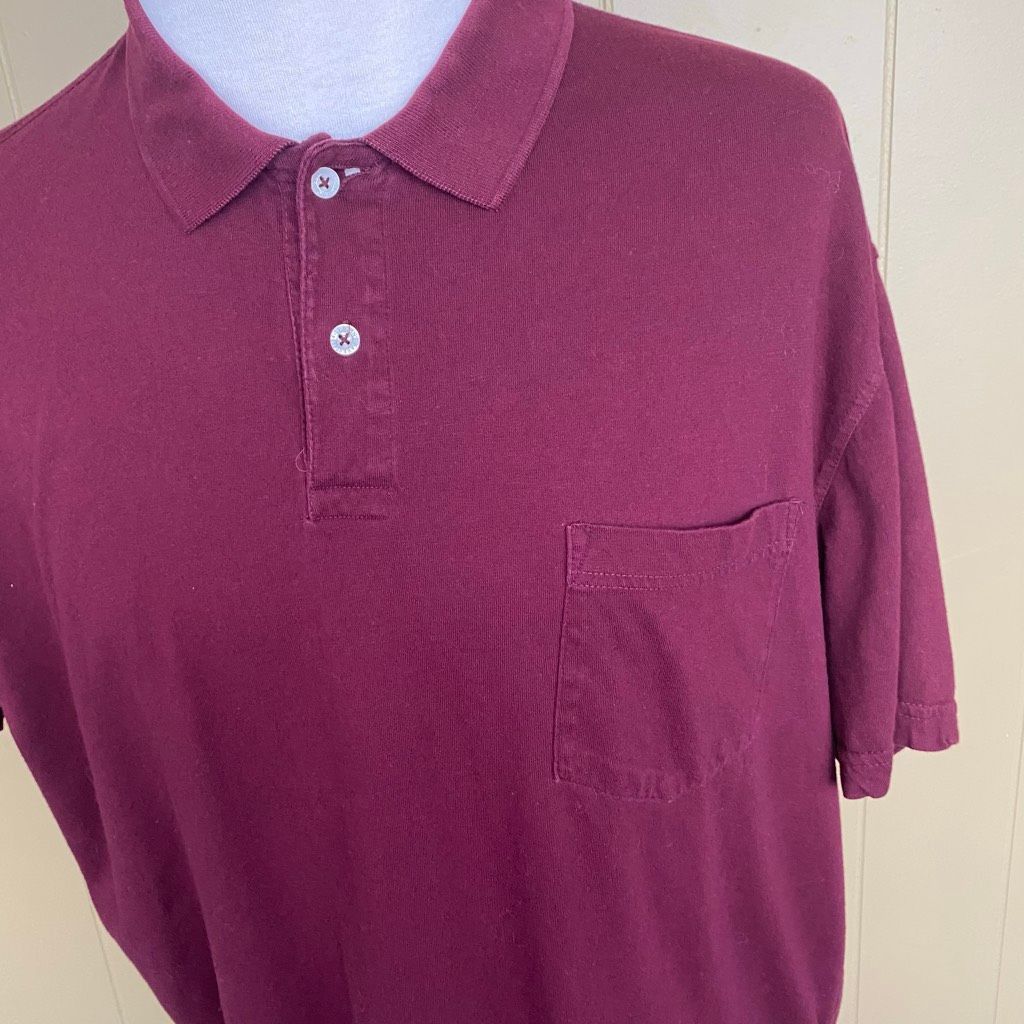 St. Johns Bay St John’s Bay men XXL 100% cotton 2 button short sleeve polo Size US XXL / EU 58 / 5 - 2 Thumbnail