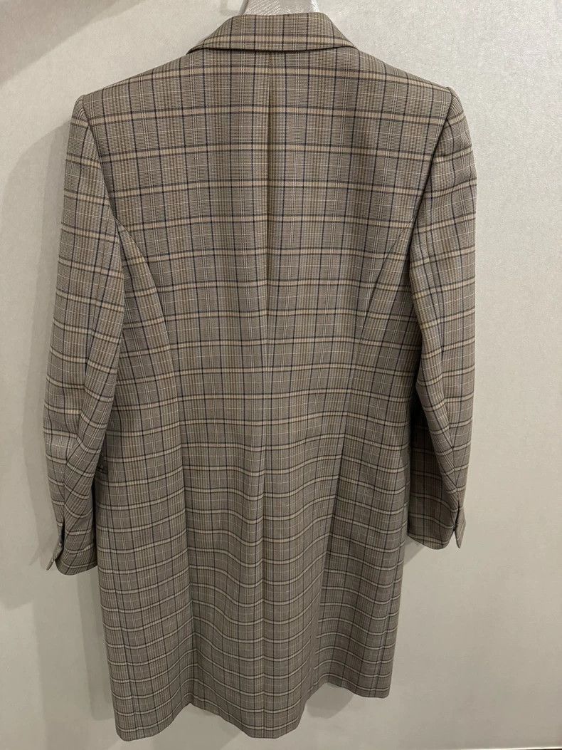 Balenciaga Balenciaga Checked Long Coat Size US L / EU 52-54 / 3 - 6 Thumbnail