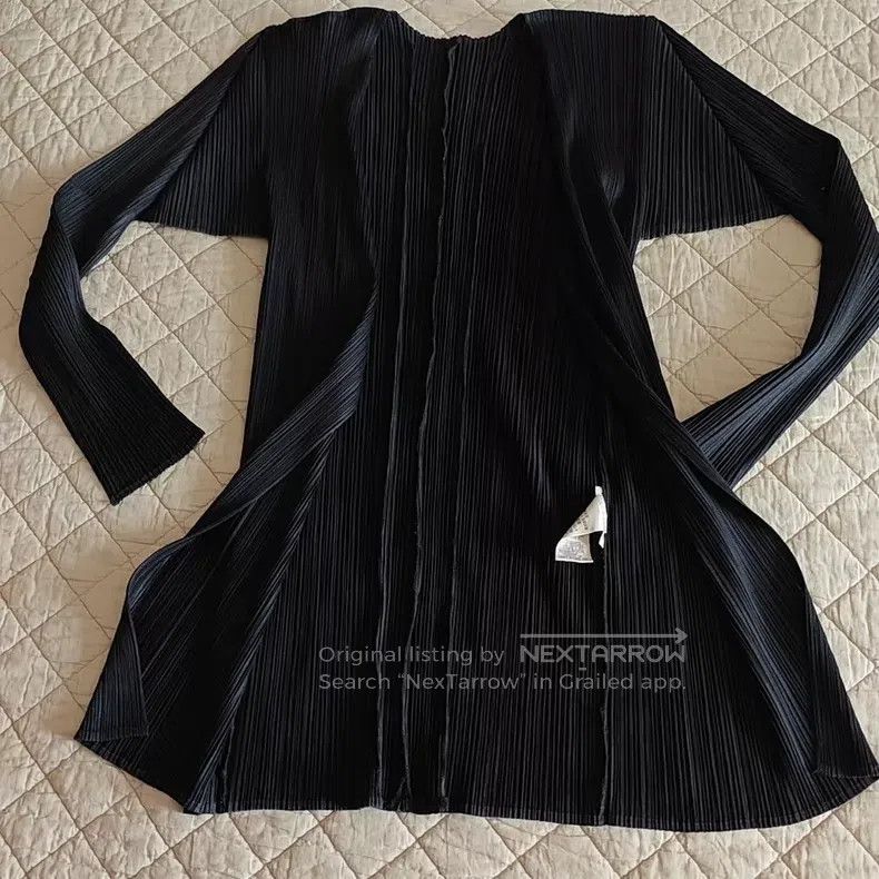 Issey Miyake Issey Miyake Ruffle Mid Length Jacket Size L / US 10 / IT 46 - 1 Thumbnail
