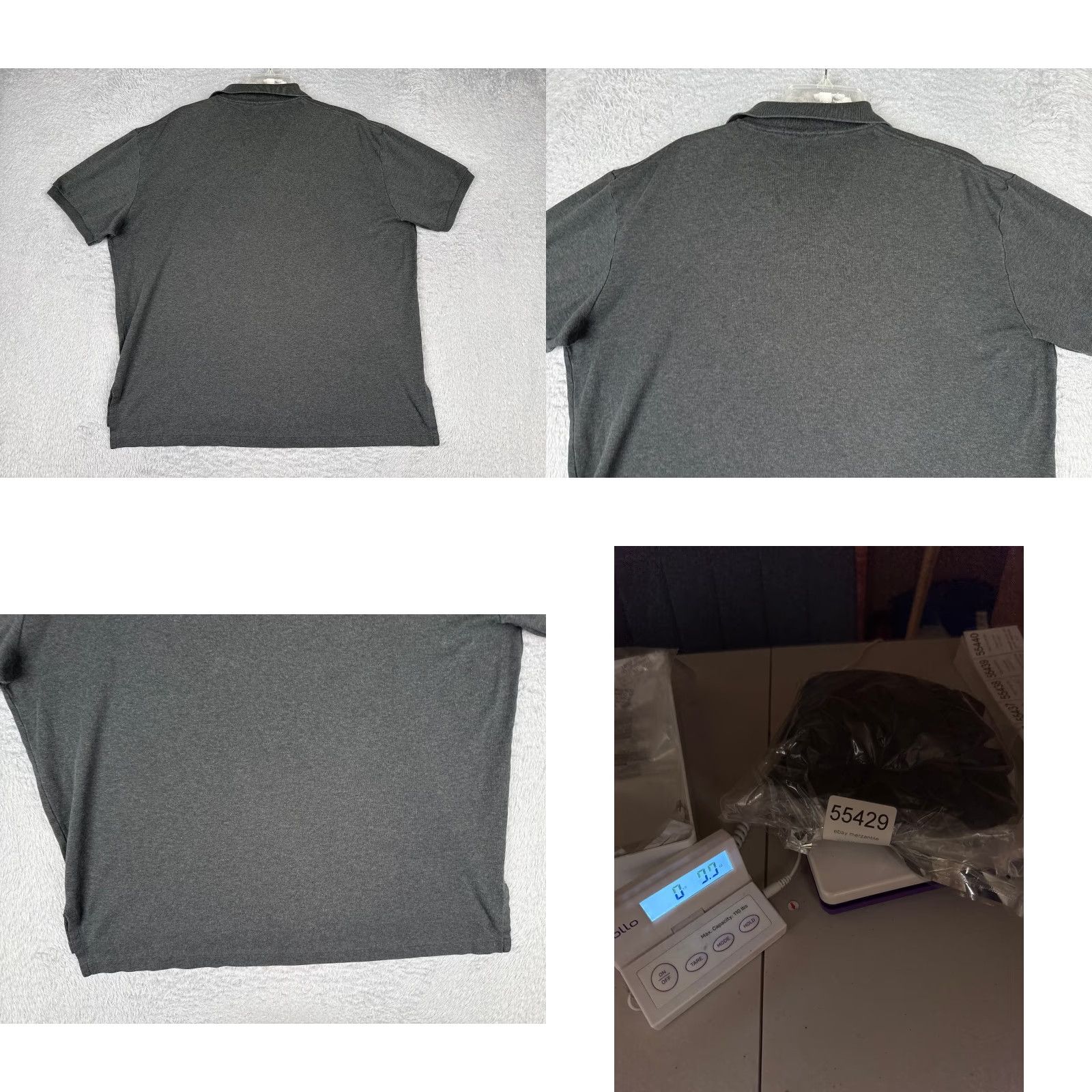 Ralph Lauren VINTAGE Polo Ralph Lauren Shirt Men Large Gray 100% Cotton Short Sleeve Golf Polo Shirt Men Large Gray 100% Cotton Short Sleeve Golf Size US L / EU 52-54 / 3 - 9 Thumbnail