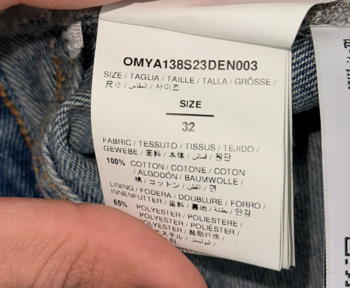 Off-White Off-White Skate Jeans 'Azzurro' Angels Size 32 Size US 32 / EU 48 - 10 Thumbnail