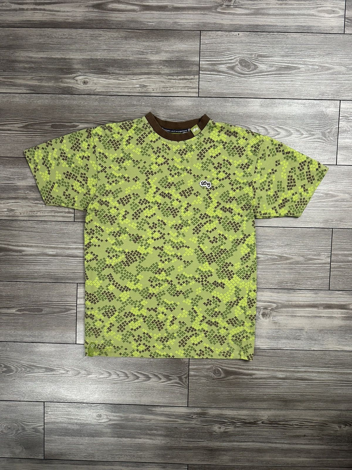 LRG × Vintage Y2K Lrg Trees All Over Print T Shirt Size US L / EU 52-54 / 3 - 1 Thumbnail