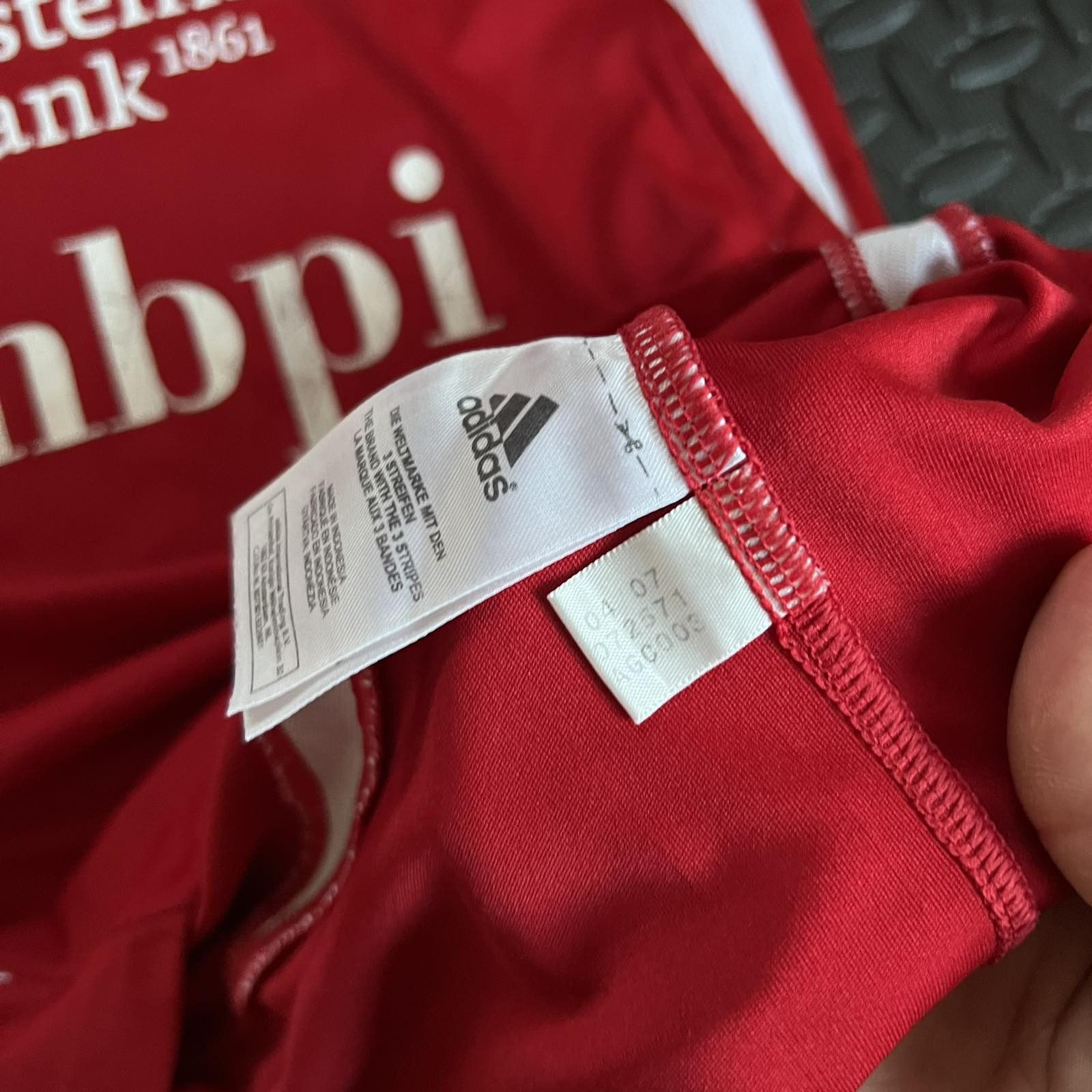 Adidas FC Vaduz Liechtenstein Match Worn Signed Jersey Sc S Size US S / EU 44-46 / 1 - 6 Thumbnail