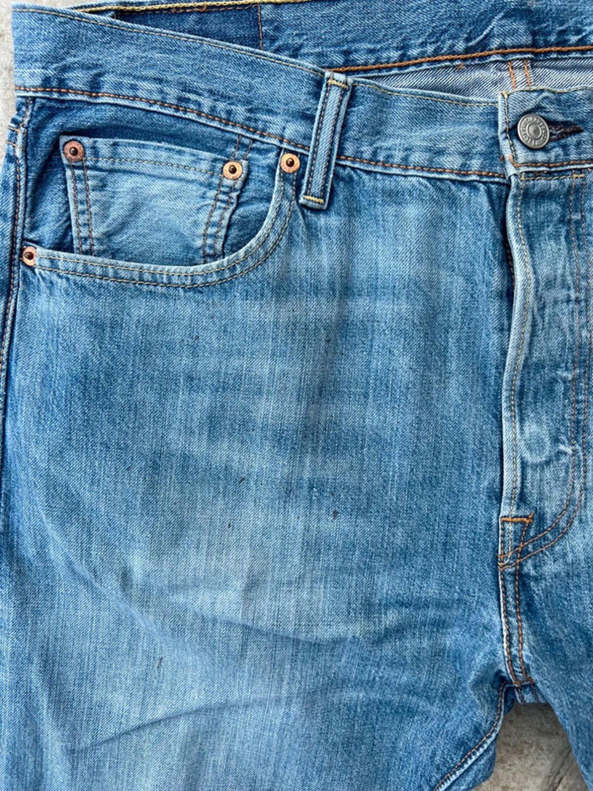 Levi's Levi’s 501 Medium Blue Denim Size US 36 / EU 52 - 3 Thumbnail