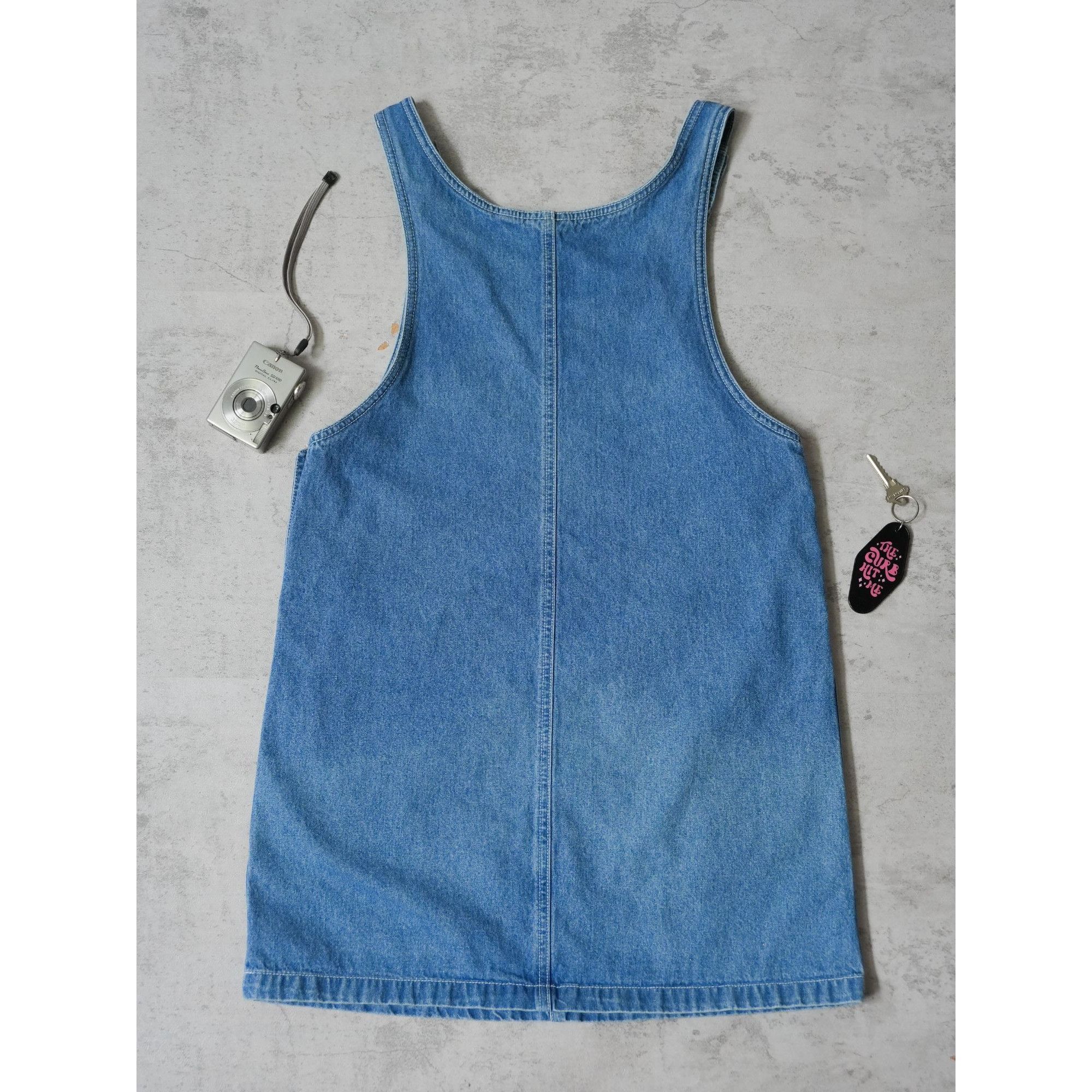 Other Vintage Concept XXV Denim Short Dress Size S / US 4 / IT 40 - 4 Thumbnail