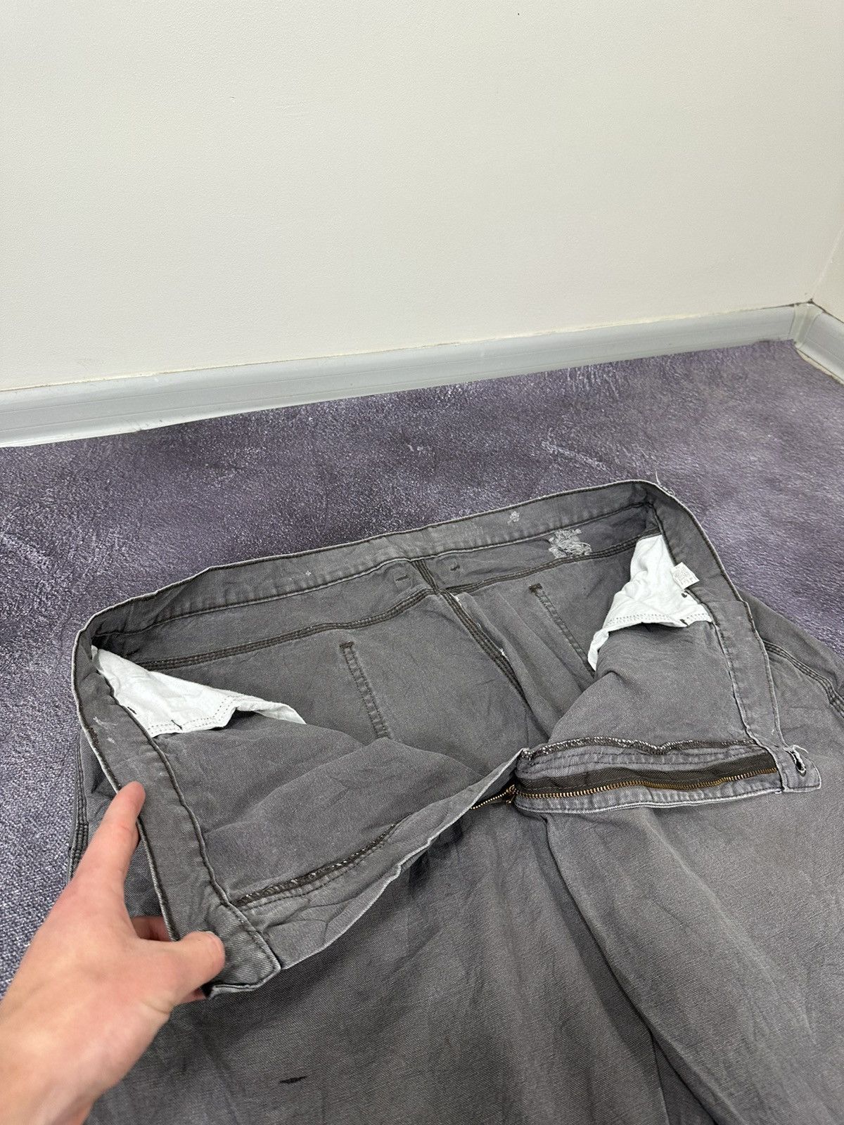 Dickies Vintage Dickies Cargo Carpenter Opium Distressed Work Pants Size US 42 / EU 58 - 17 Thumbnail