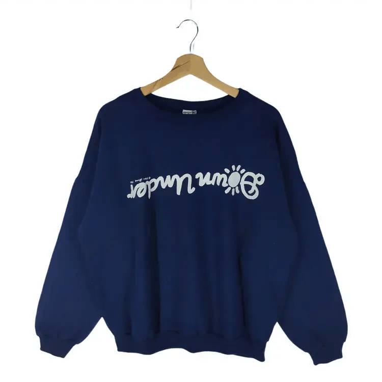 Vintage Vintage 80's Down Under Australia Sweatshirts Size US L / EU 52-54 / 3 - 1 Thumbnail