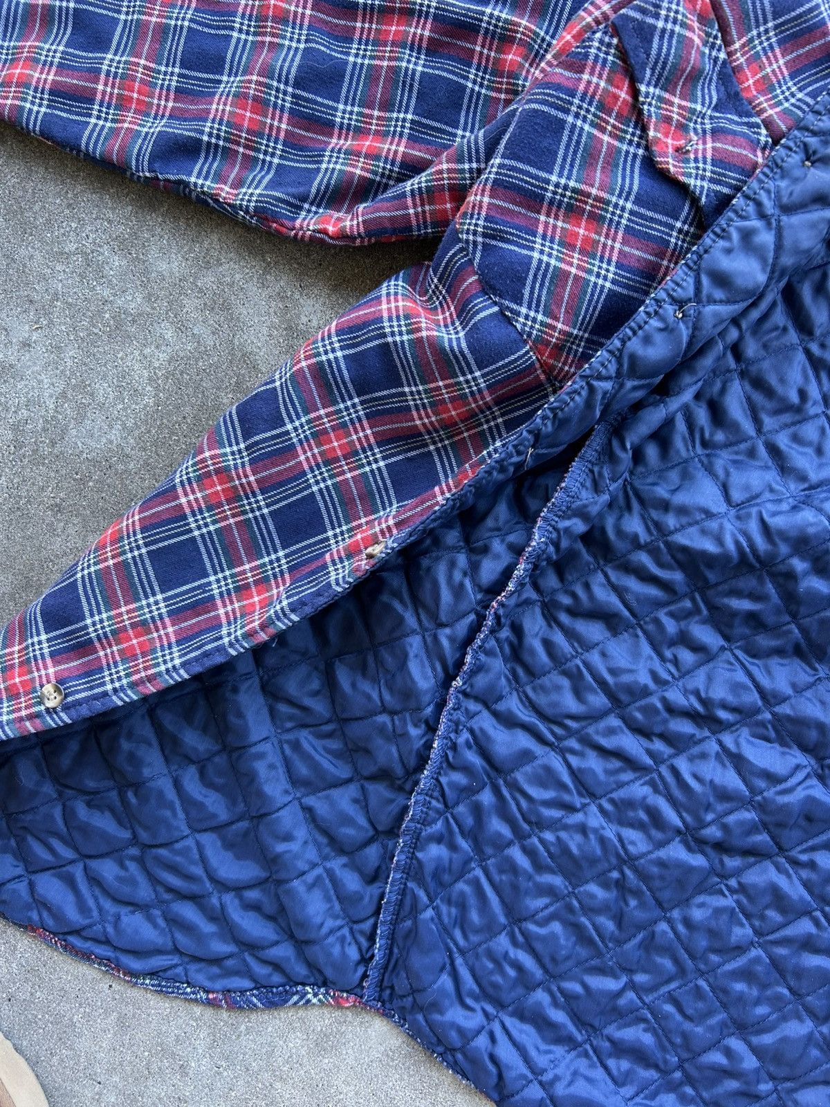 Flannel × Vintage Vintage Quilt Lined Flannel Shell Size US L / EU 52-54 / 3 - 4 Thumbnail
