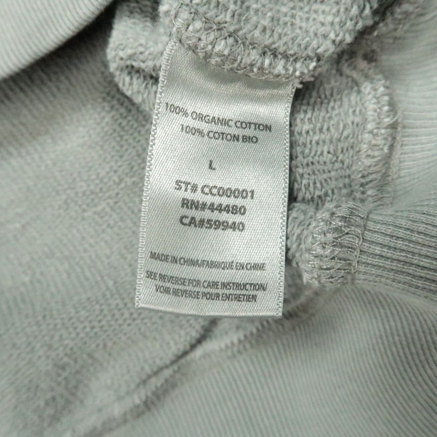 Elwood Elwood Sweatshirt Men L Gray Crew Pullover Oversized Jumper) Size US L / EU 52-54 / 3 - 4 Thumbnail