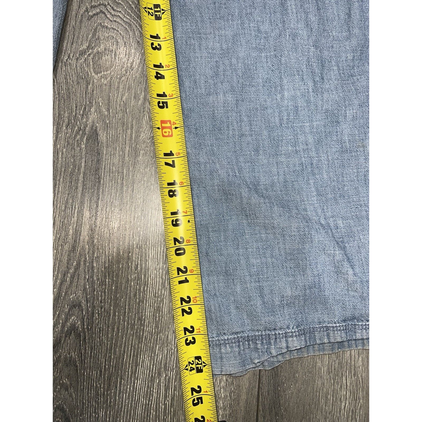 Gap GAP Retro Cut Y2K Light Blue VTG Cotton Pants Pet 12 A001366 Size 34" / US 12 / IT 48 - 8 Thumbnail