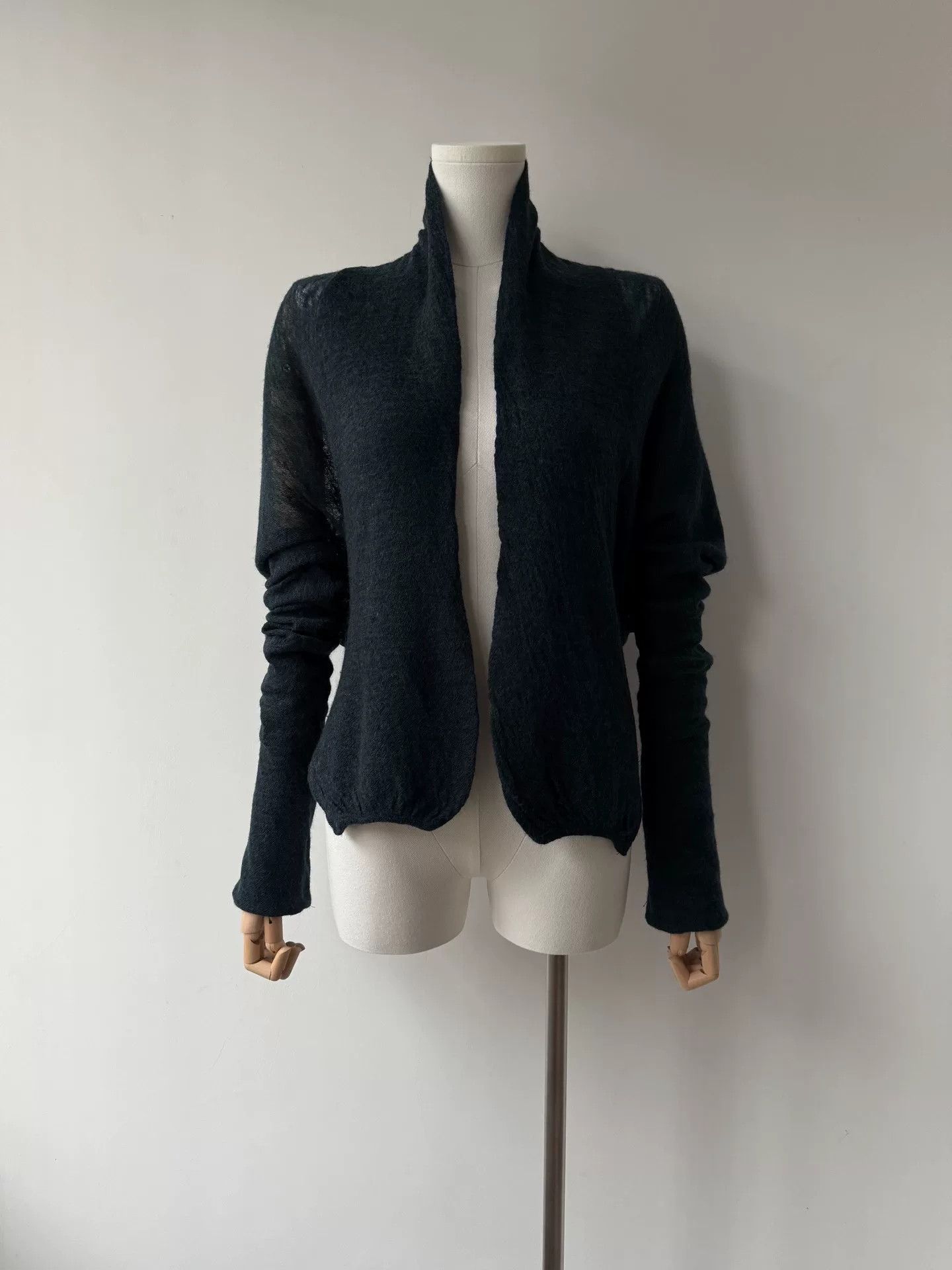 Yohji Yamamoto wool cardigan by yohji yamamoto in navy Size M / US 6-8 / IT 42-44 - 1 Thumbnail