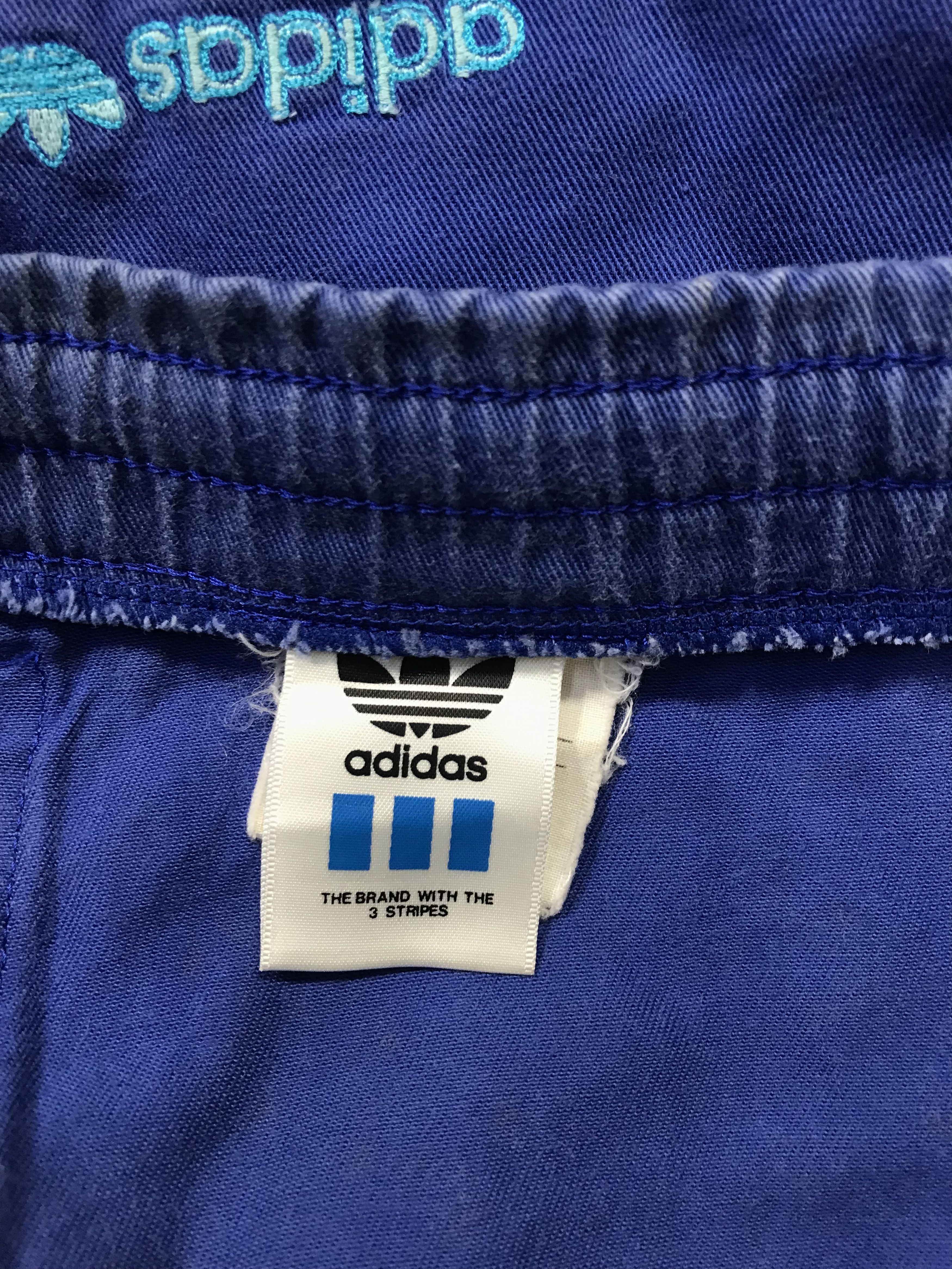 Adidas × Vintage 90s Adidas Trifoil Tricot Short Size 34 35 36 Adjustable Size US 34 / EU 50 - 8 Thumbnail