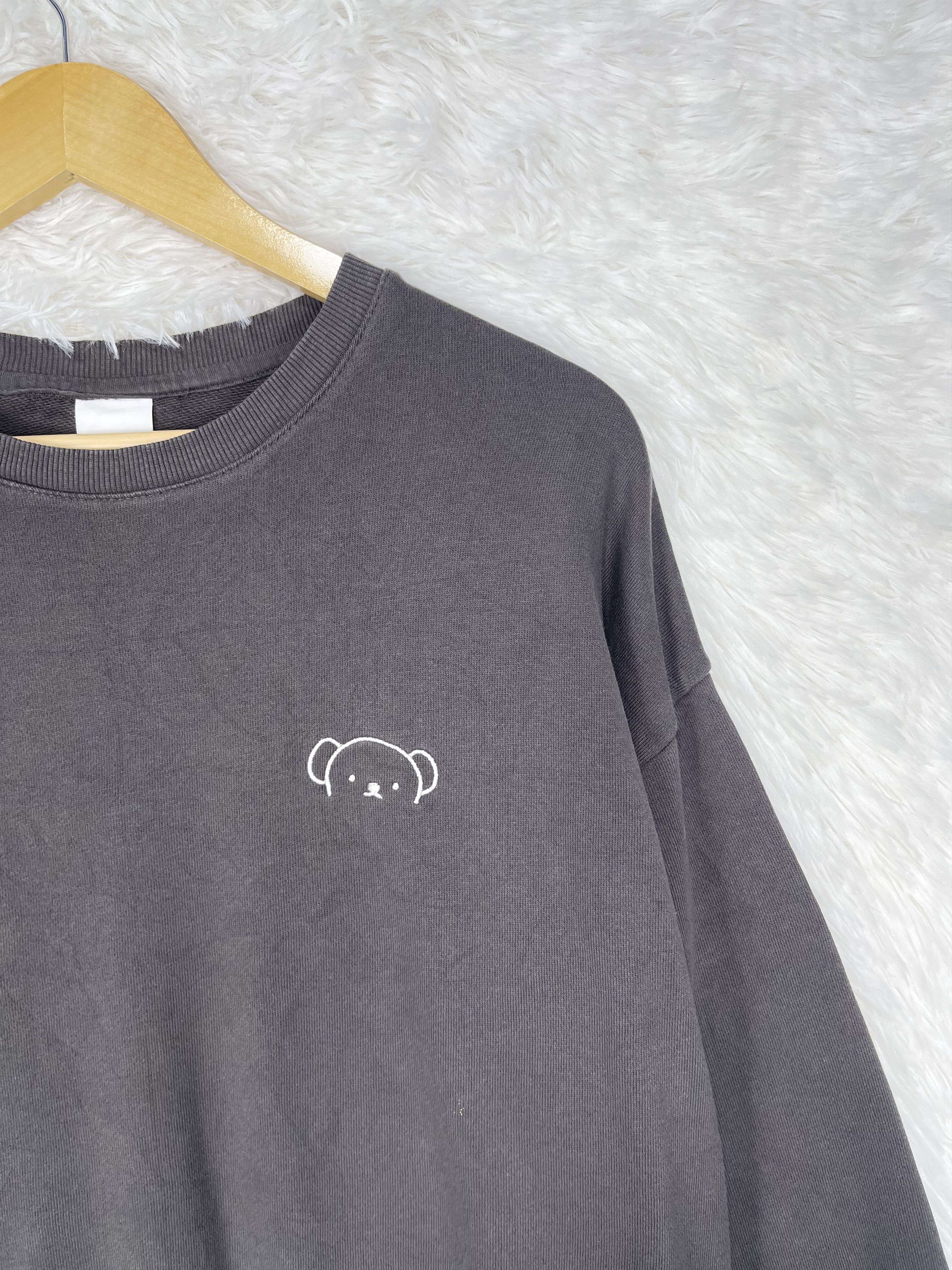 Japanese Brand Vtg Dick Bruna Boris Bear Honeys x Mercis Sweatshirt AS0032 Size US L / EU 52-54 / 3 - 5 Thumbnail