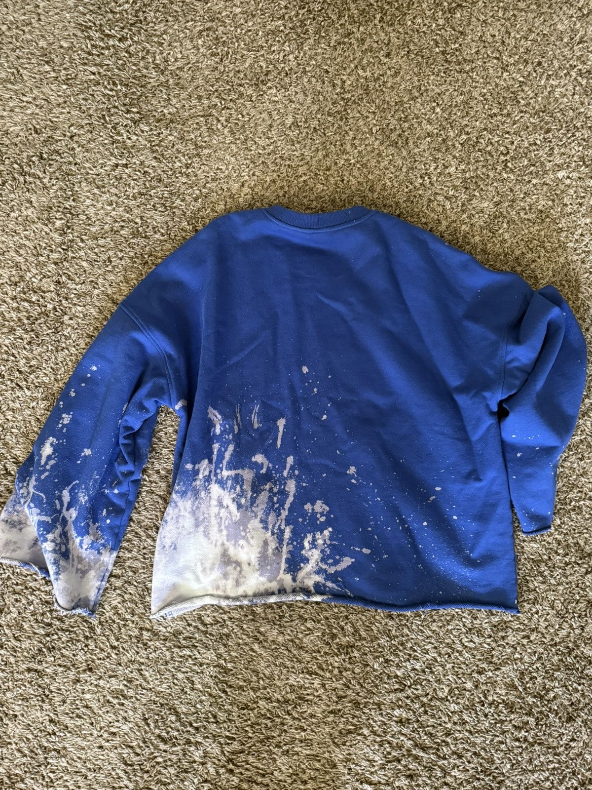 Eric Payne Eric Payne Blue Bleached Crewneck Size US M / EU 48-50 / 2 - 4 Thumbnail