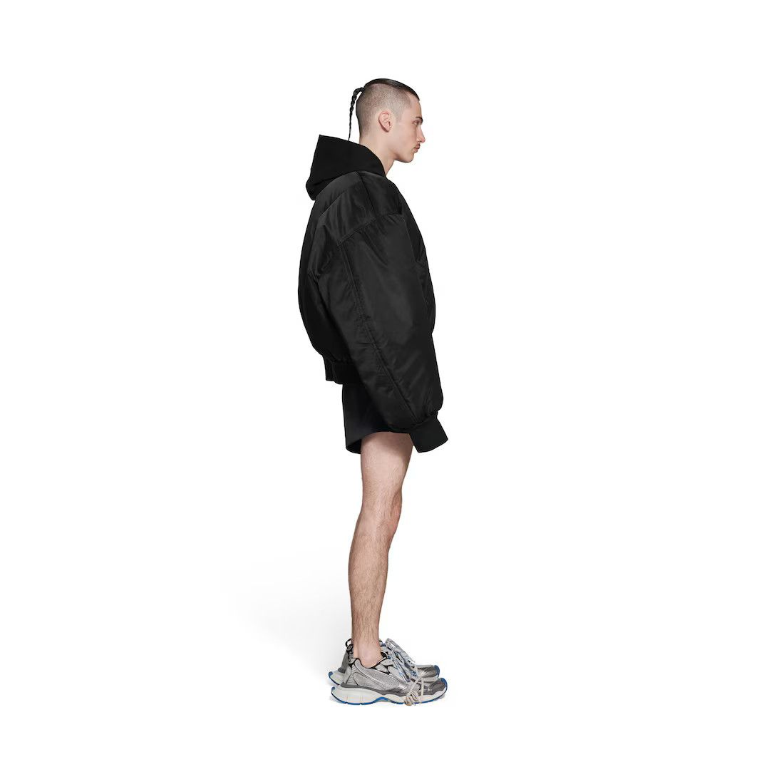 Balenciaga o1in1g0225 Bomber Jacket in Black Size US L / EU 52-54 / 3 - 4 Thumbnail