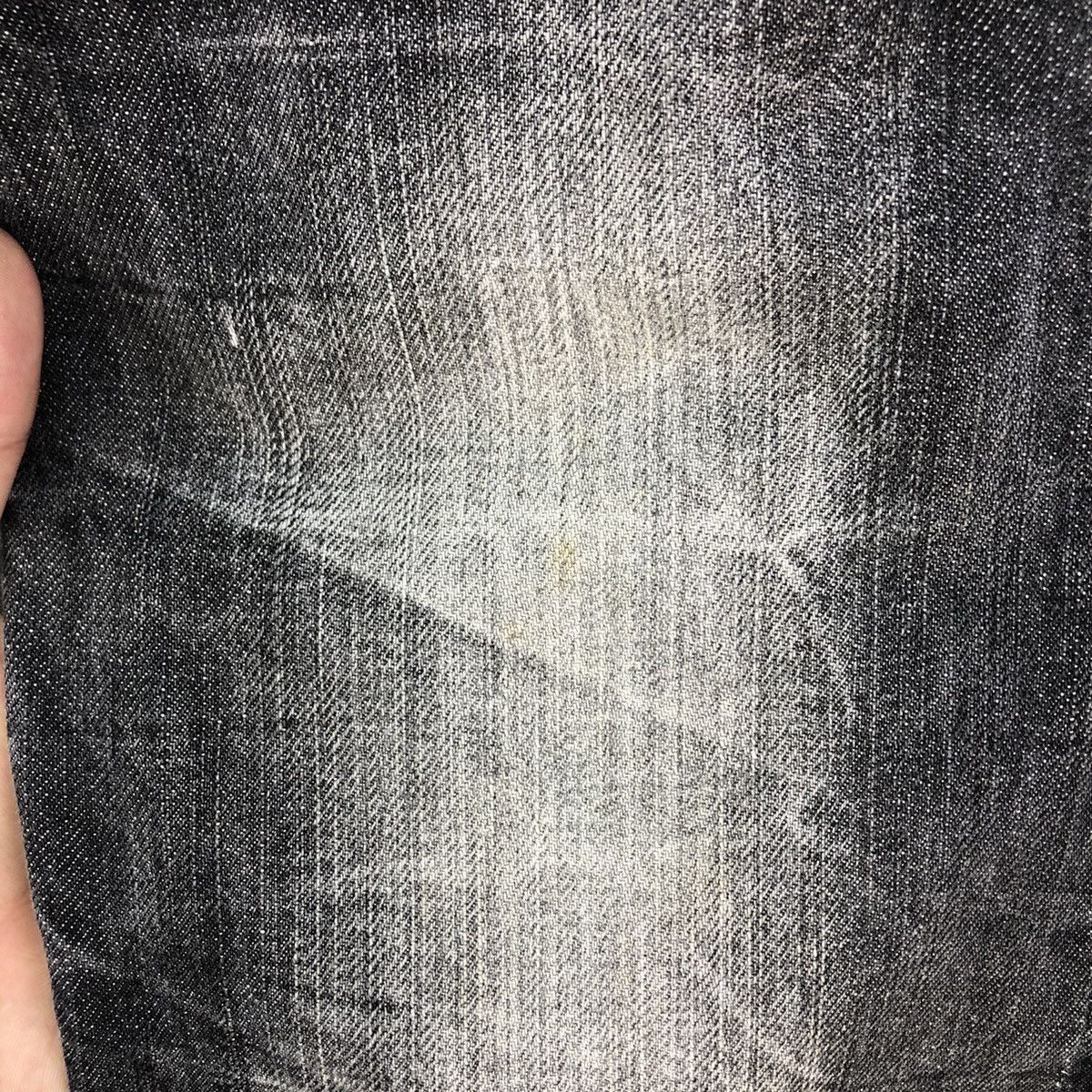 Japanese Brand Vintage 2000s Avail Crinkle Effect Dark Wash Denim -Tapered Size US 31 - 16 Thumbnail