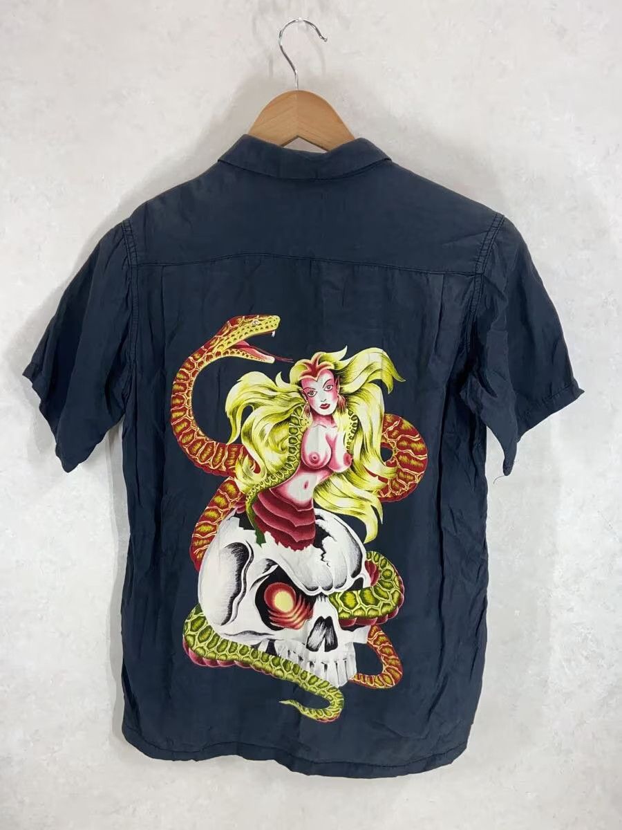 Hysteric Glamour Skull Flame Short Sleeve Button Shirt Size US S / EU 44-46 / 1 - 2 Thumbnail