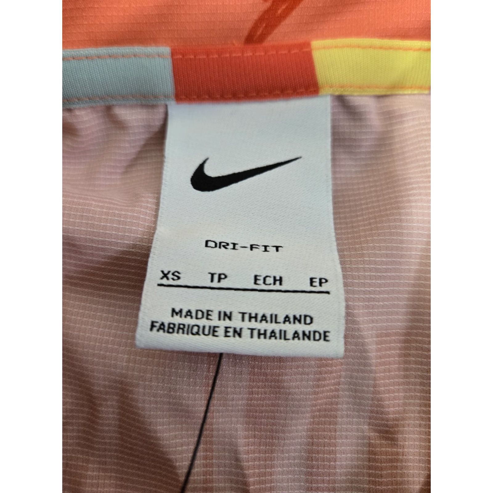 Nike Nike Joga TV Shirt Mens XS Orange Dri-Fit Button Up Soccer Patch Print Size US XS / EU 42 / 0 - 5 Thumbnail