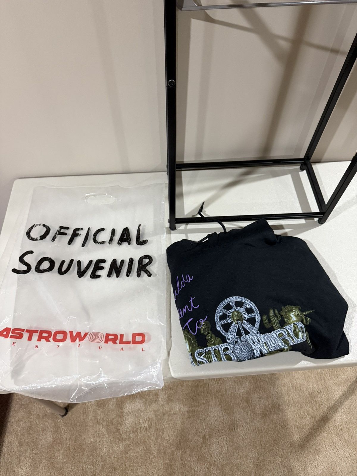 Travis Scott Travis Scott x Eliantte Astroworld Festival 2019 Hoodie Size US M / EU 48-50 / 2 - 6 Thumbnail