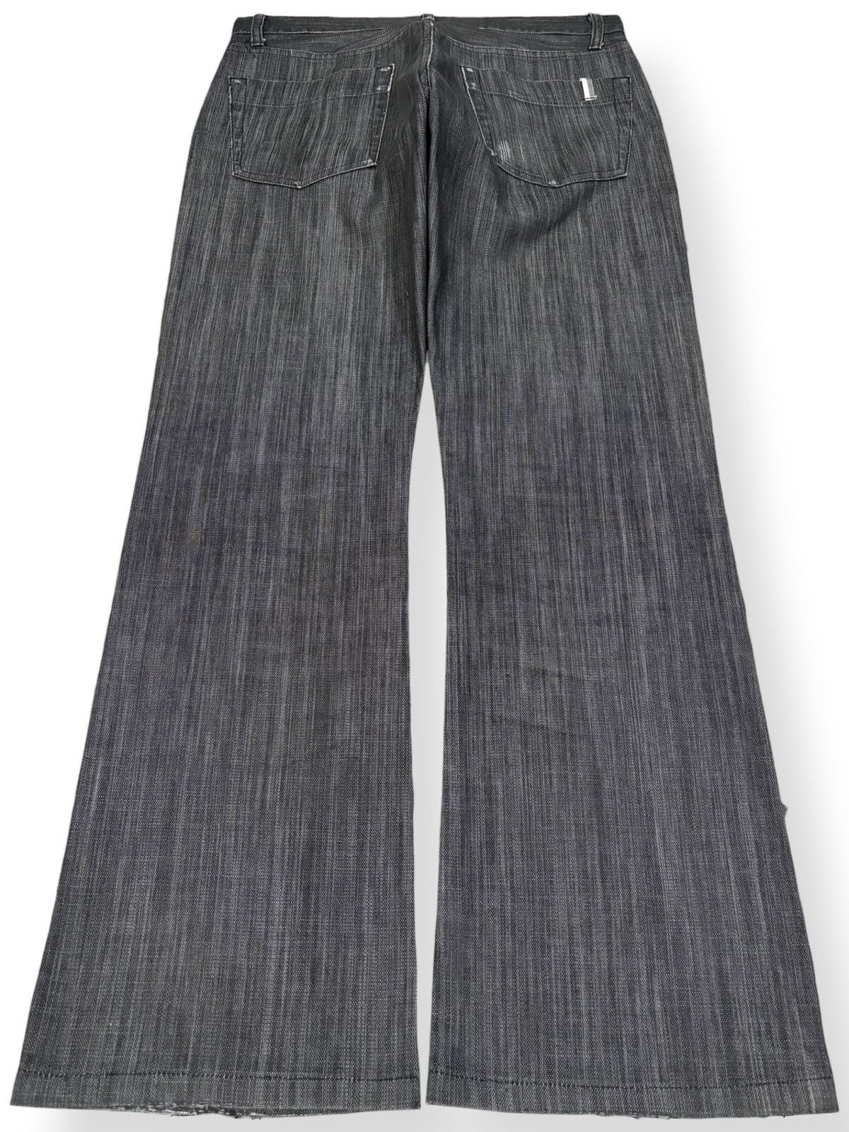 Tornado Mart Y2K Melrose Faded Wash Bootcut Jeans - Japanese Brand Size US 32 / EU 48 - 2 Thumbnail