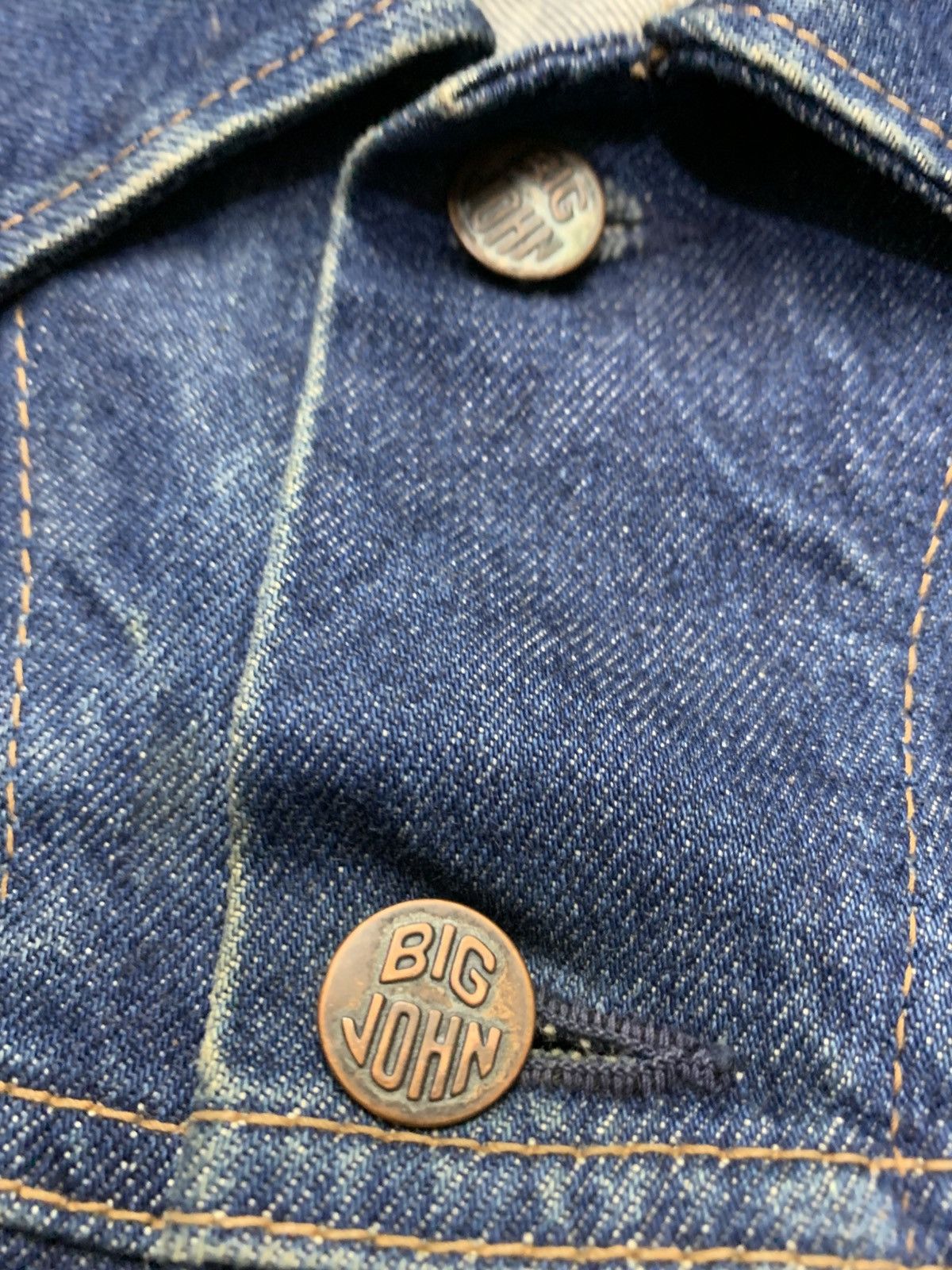 Big John 🐍SOLD🐍 Vintage Big John Japan - Denim Jacket Size US M / EU 48-50 / 2 - 6 Thumbnail