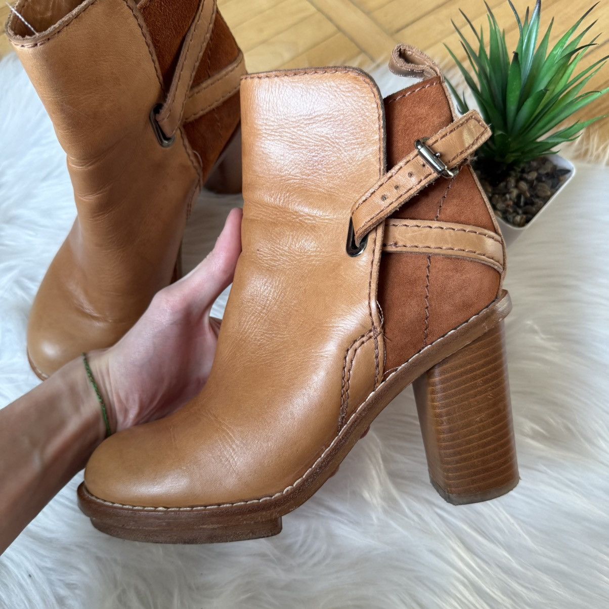 Acne Studios 📌 Vintage 00s Acne Studios Cypress Con Archive Boots Size US 7 / IT 37 - 6 Thumbnail