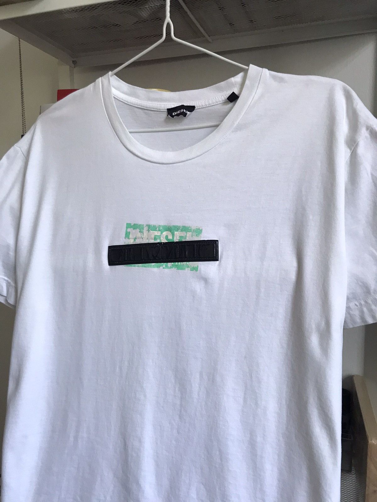 Diesel 🔥 OFFER ME NOW🔥 🔥 Boxy Diesel White Shirt Size US XL / EU 56 / 4 - 5 Thumbnail