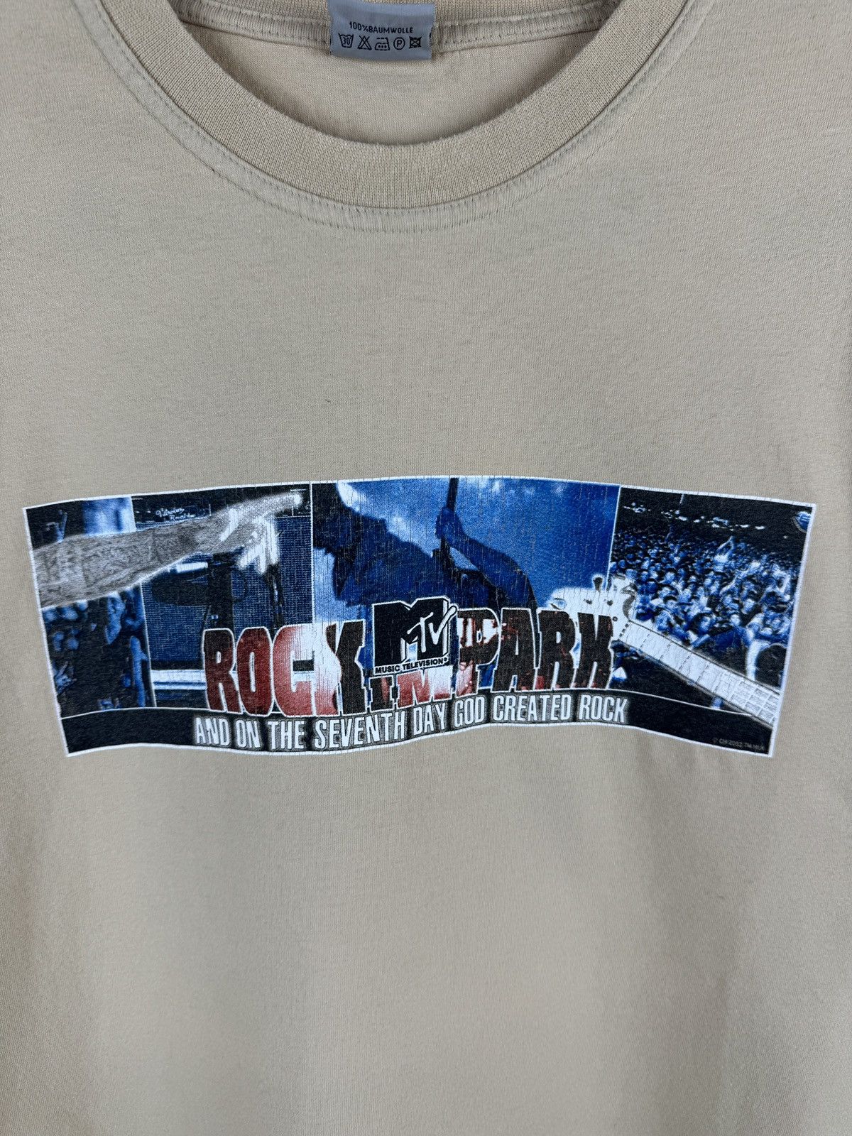 Mtv × Vintage MTV vintage 2003 Rock im Park beige band tee shirt Size US XL / EU 56 / 4 - 7 Thumbnail