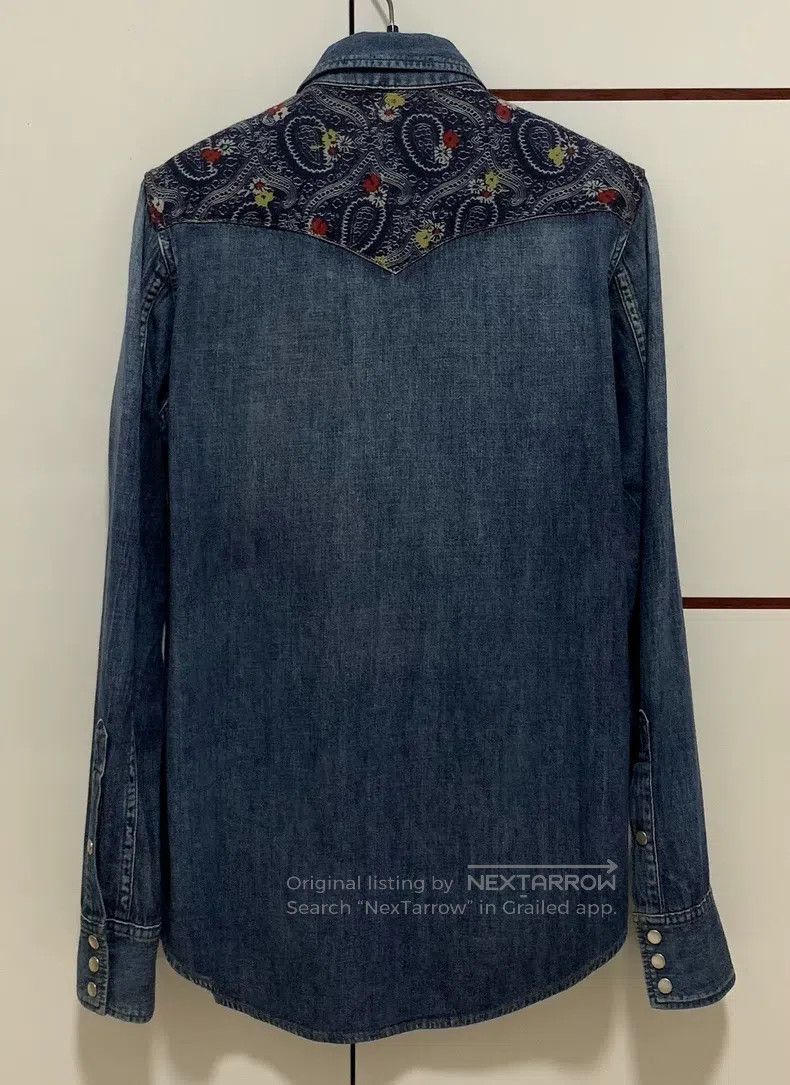 Saint Laurent Paris Saint Laurent Paris Double Pocket Buttoned Cashew Flower D Size US S / EU 44-46 / 1 - 2 Thumbnail