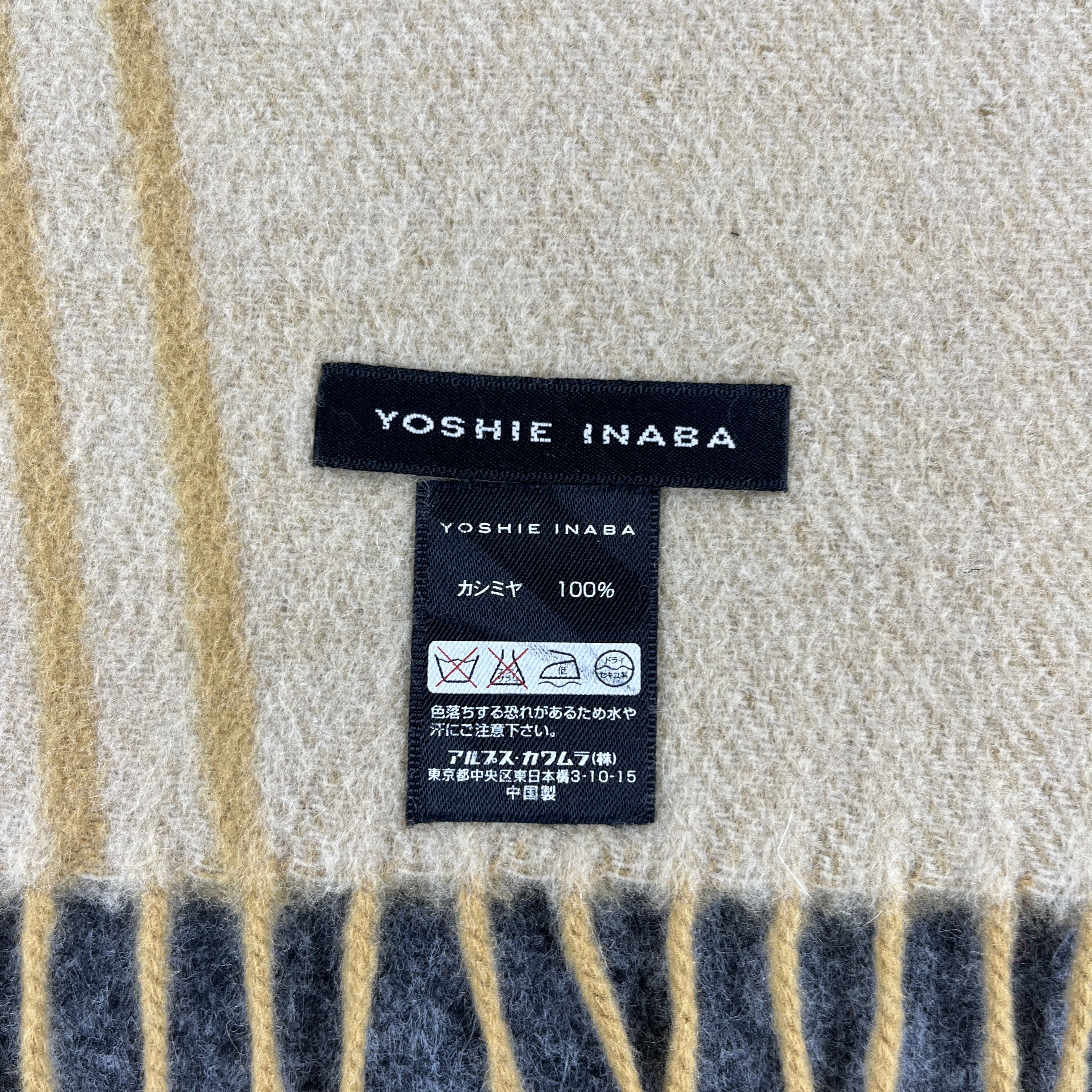 Japanese Brand × yoshie inaba Yoshie Inaba Scarf / Muffler / Neckwear T1411 Size ONE SIZE - 5 Thumbnail