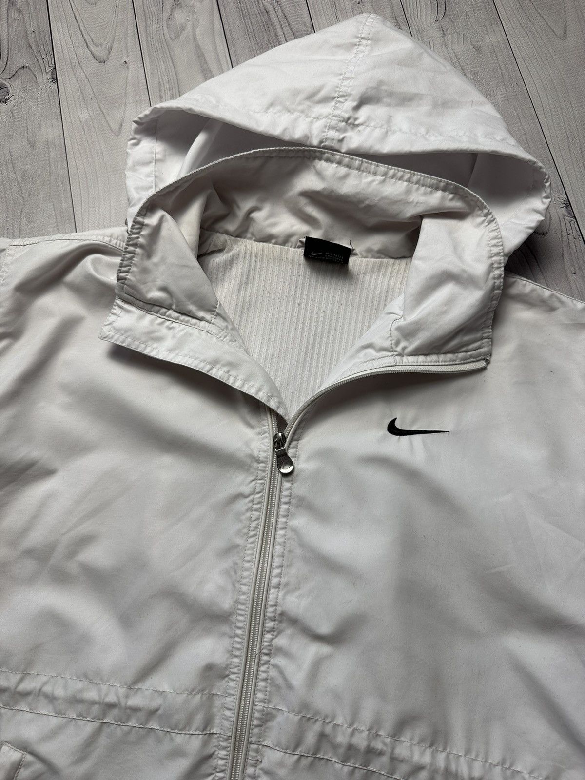 Nike × Vintage Vintage Nike jacket white logo size M/L Size US M / EU 48-50 / 2 - 5 Thumbnail