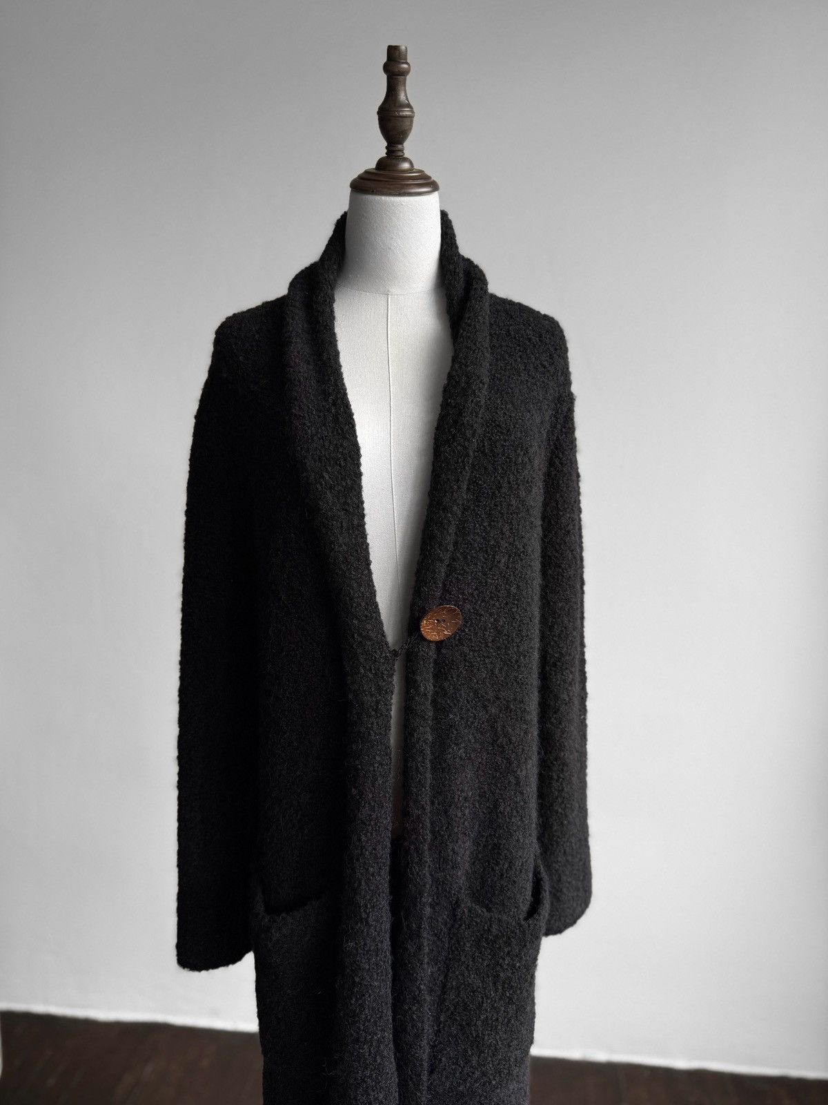 Maison Scotch Maison Scotch Aspen Chic Boucle Long Cardigan Coatigan Size M / US 6-8 / IT 42-44 - 2 Thumbnail