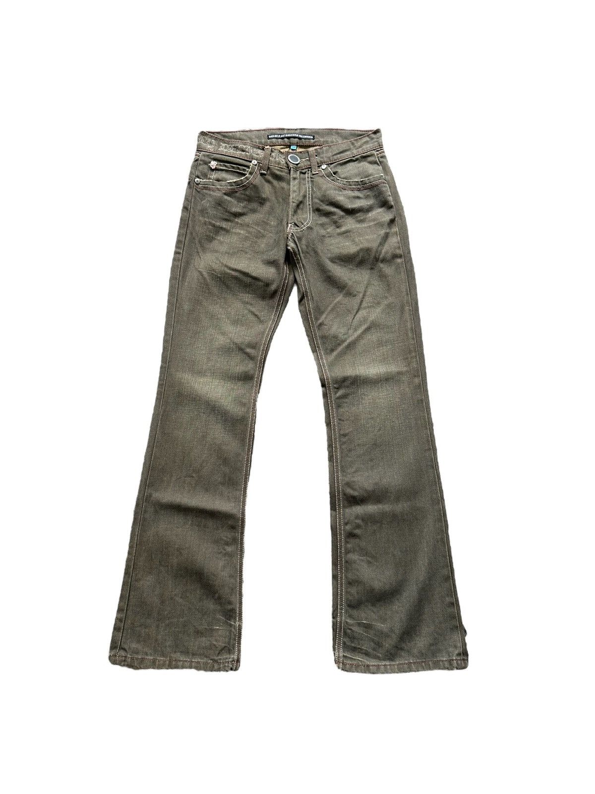image of If Six Was Nine x Monarchy Y2K Monarchy Mudmax Denim in Old Olive, Men's (Size 30)