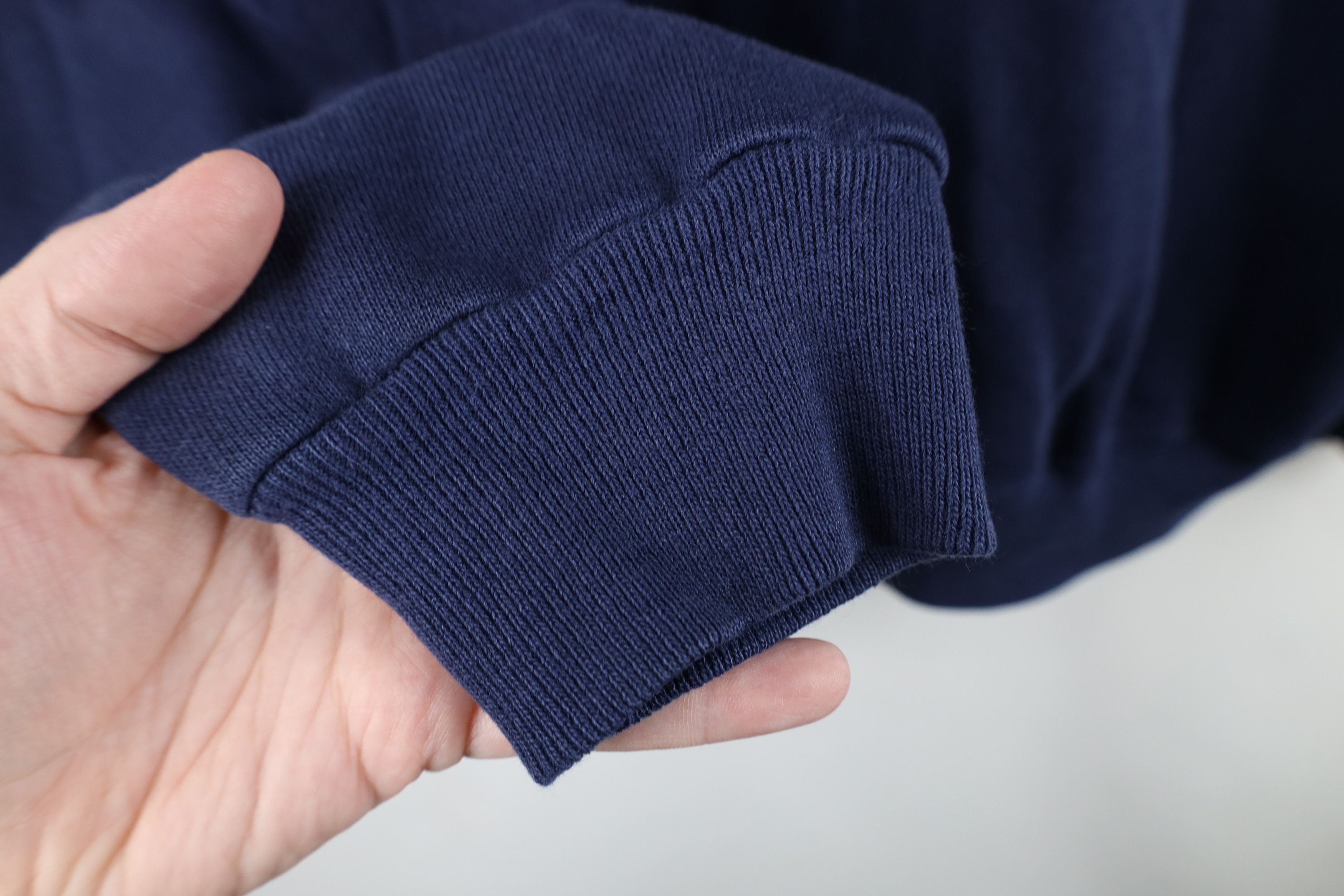 Hanes Vintage 80s 90s Hanes Crewneck Sweatshirt Navy Blue USA Size US L / EU 52-54 / 3 - 8 Thumbnail