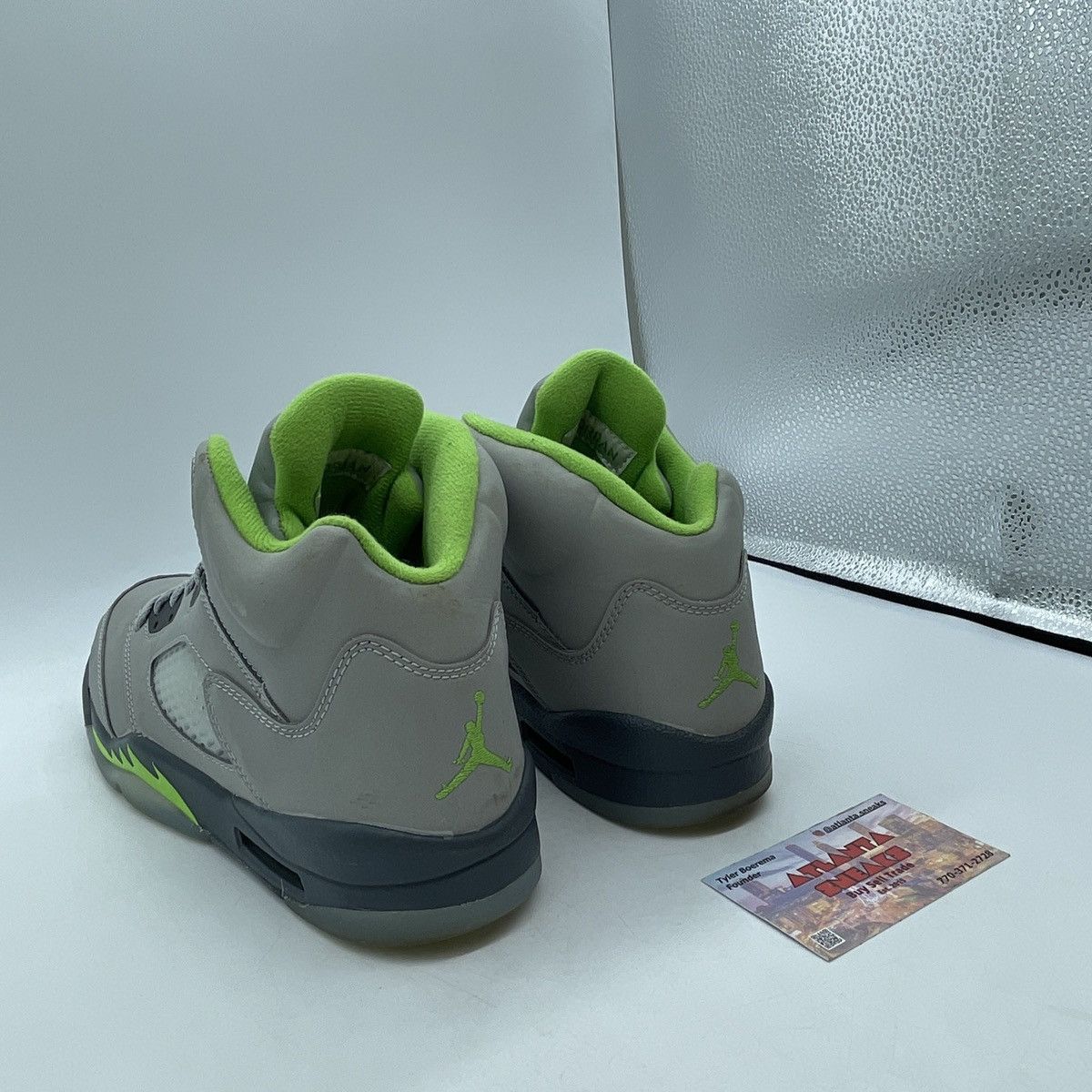 Jordan Brand Air Jordan 5 green bean Size US 6.5 / IT 36.5 - 4 Thumbnail